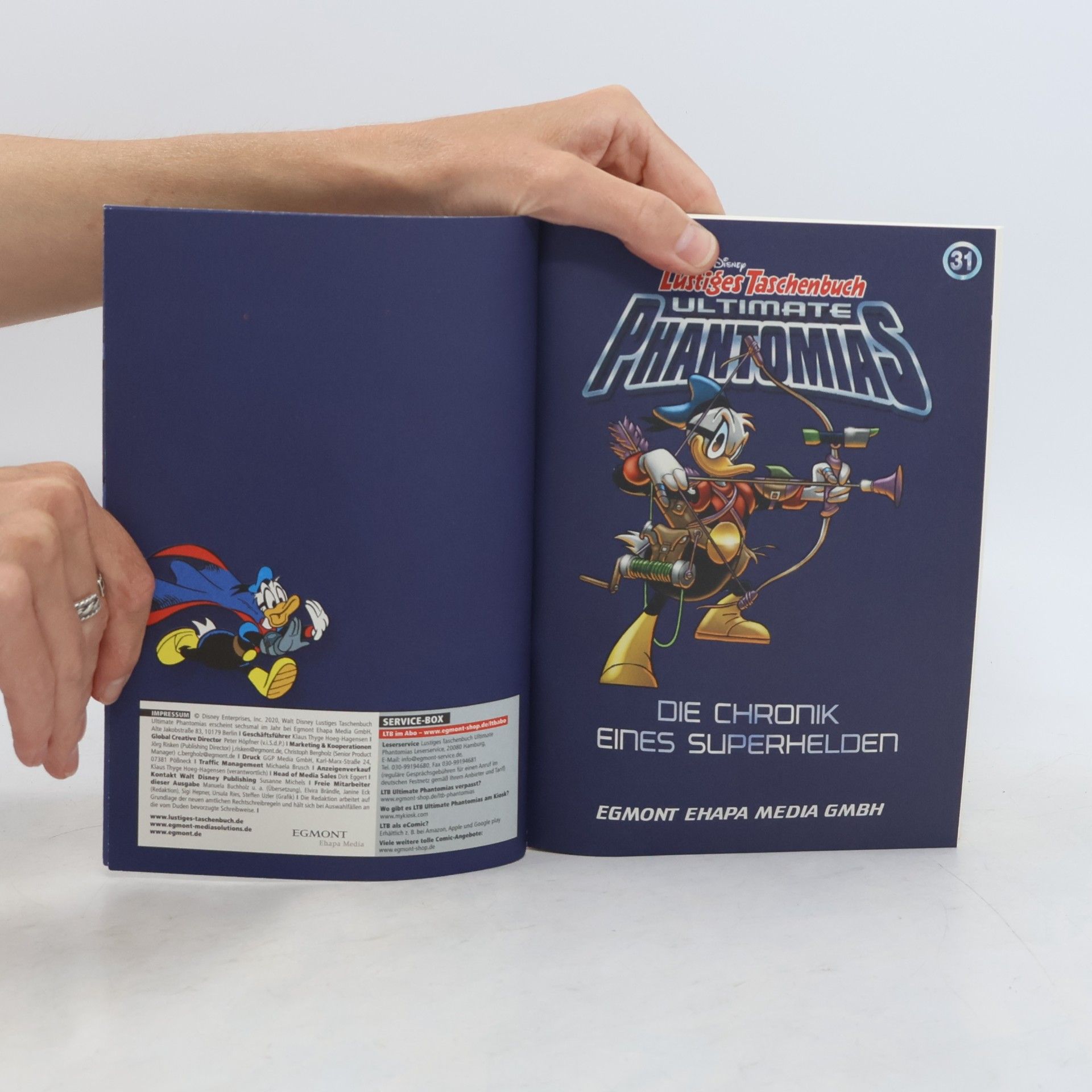 Walt Disney Lustiges Taschenbuch Ultimate Phantomias 31