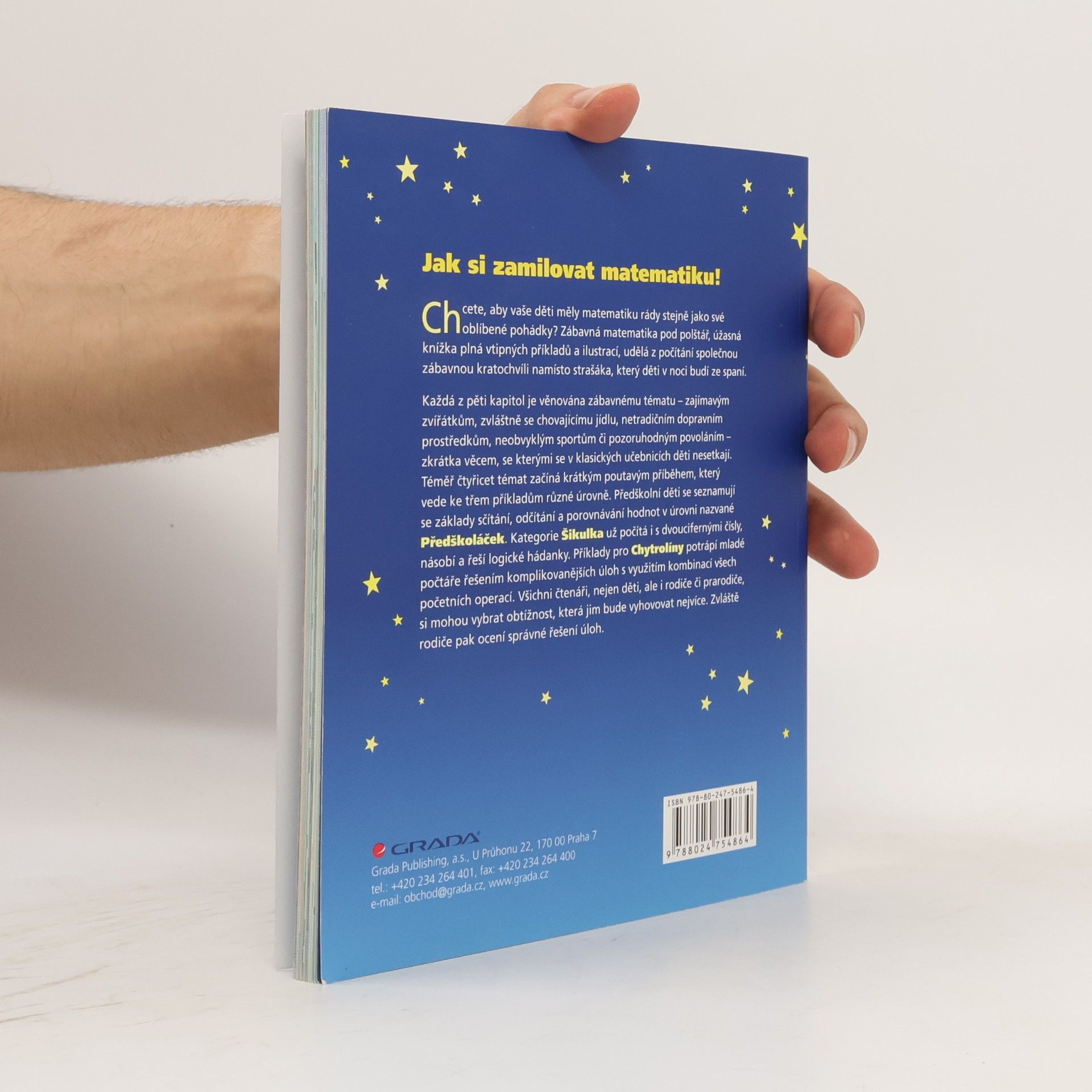 Laura Overdeck Zábavná matematika pod polštář