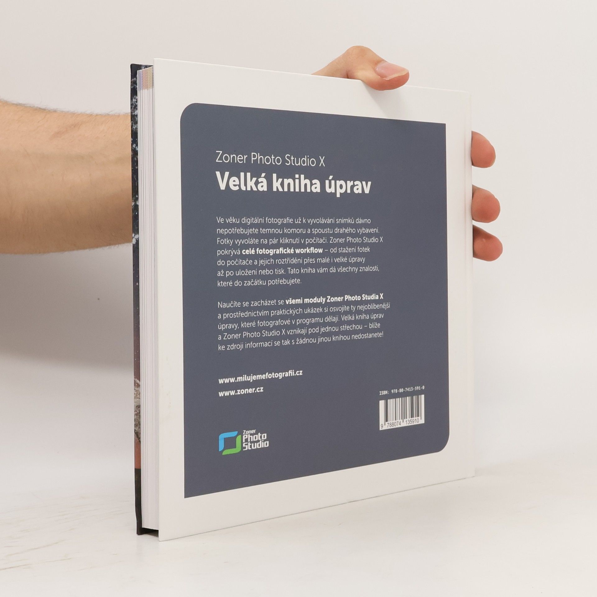 Matěj Liška Zoner Photo Studio X - Velká kniha úprav - aktualizované vydání