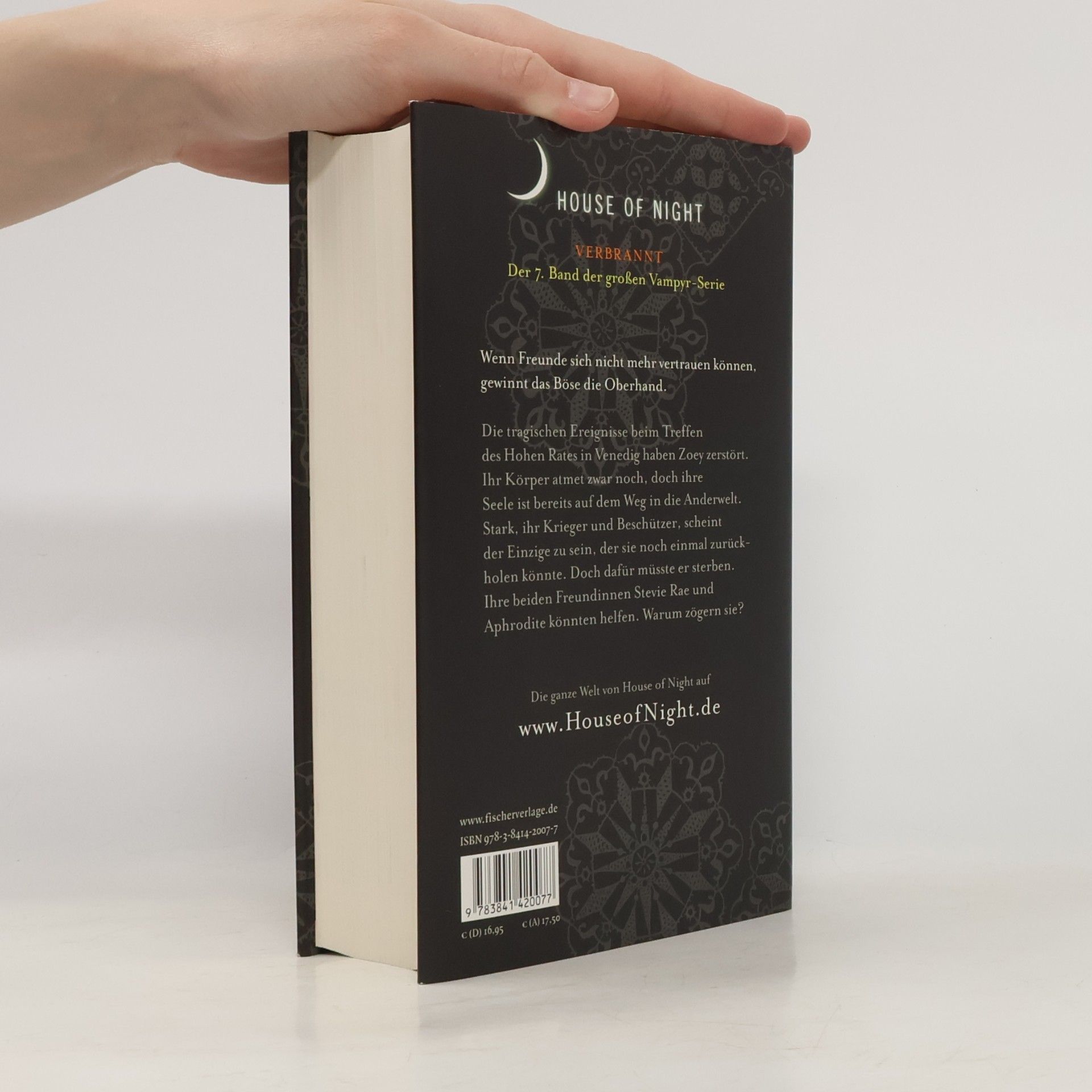 Phyllis Christine Cast House of Night 7. Verbrannt