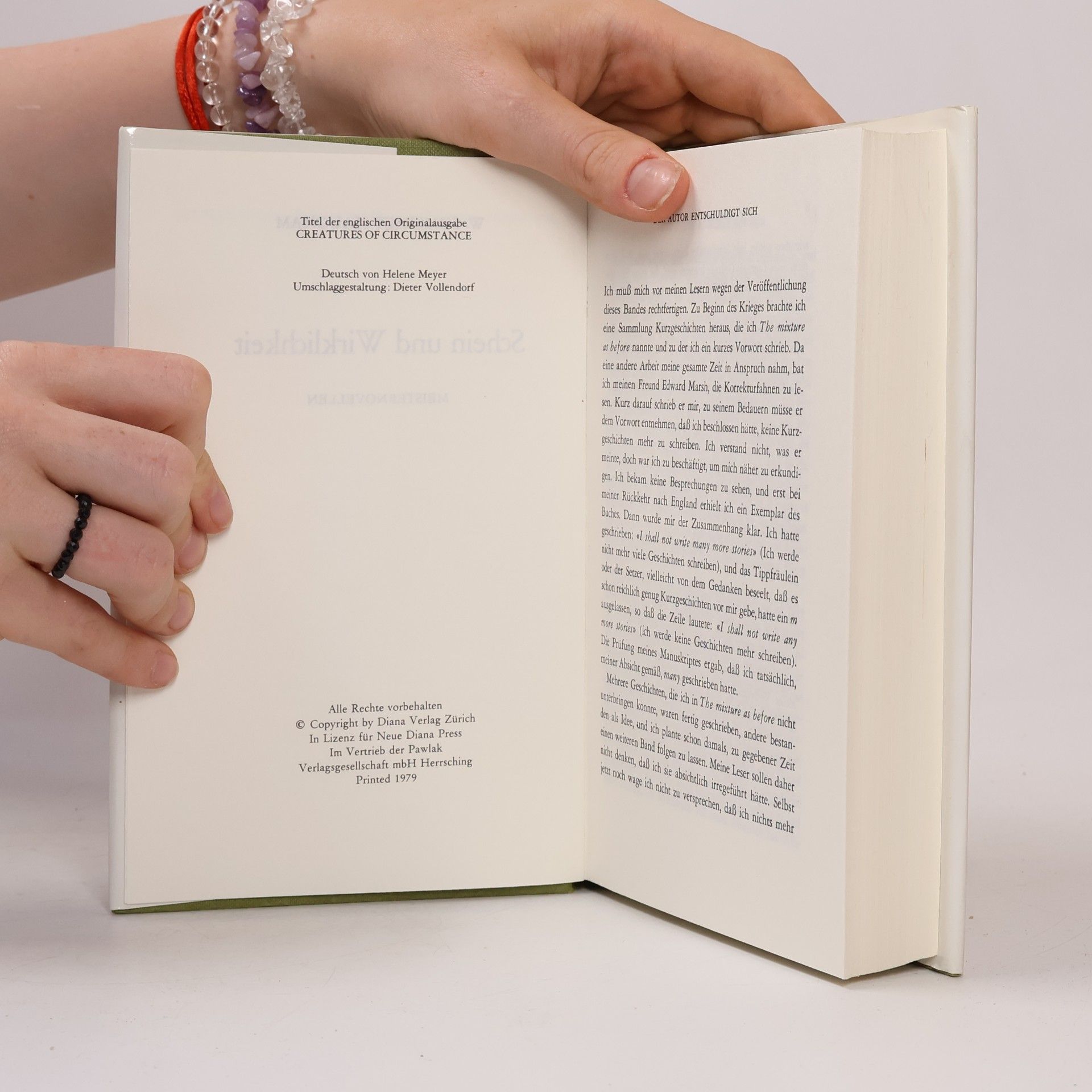 William Somerset Maugham Schein und Wirklichkeit