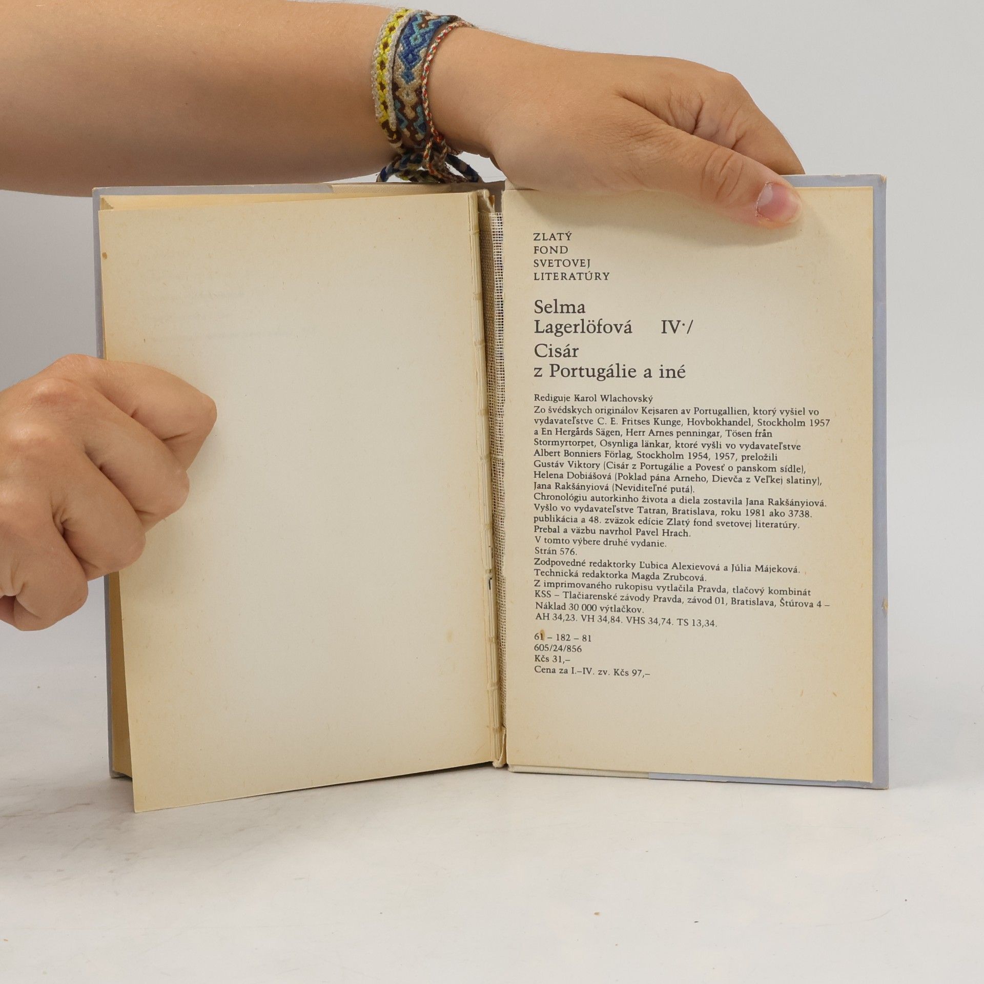 Selma Lagerlöf Cisár z Portugálie a iné