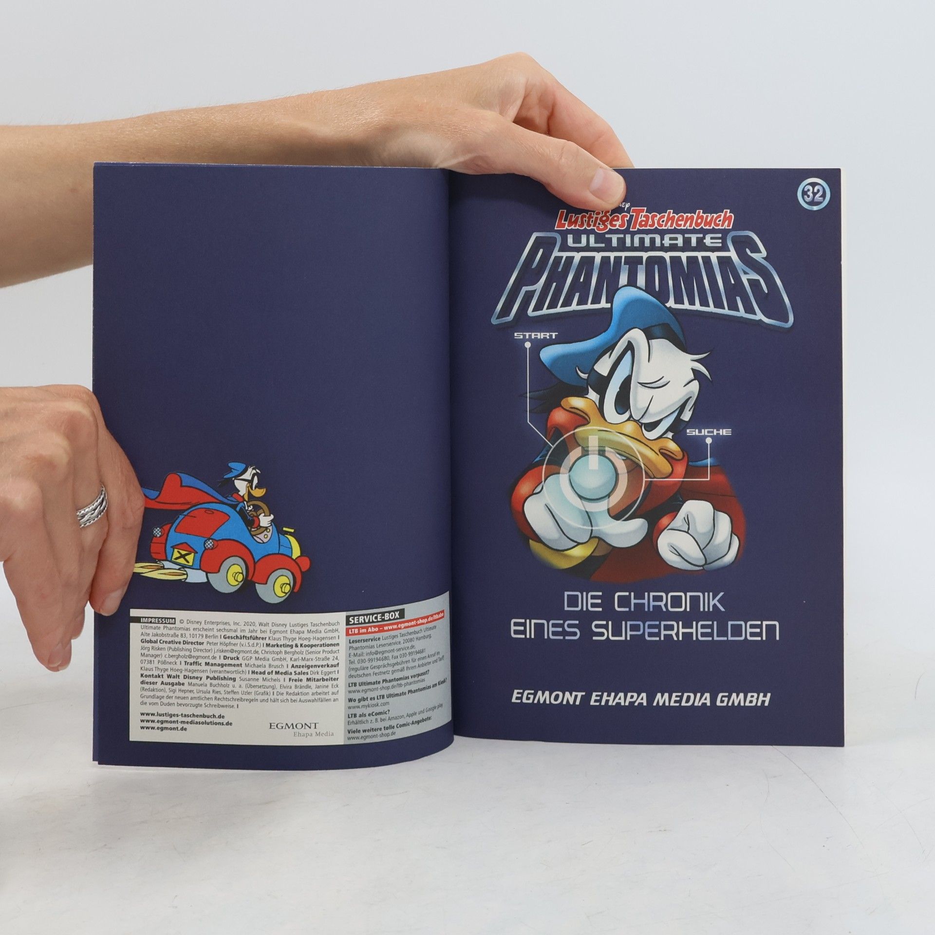 Walt Disney Lustiges Taschenbuch Ultimate Phantomias 32