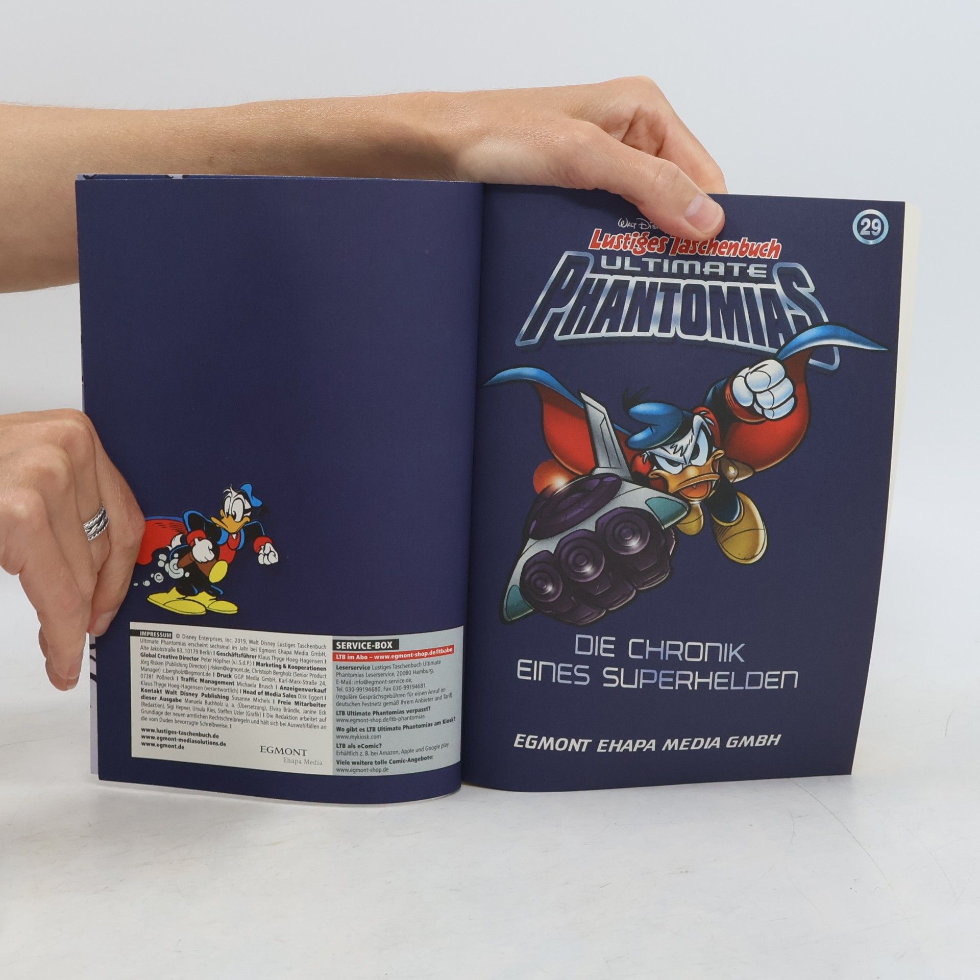 Walt Disney Lustiges Taschenbuch Ultimate Phantomias 29