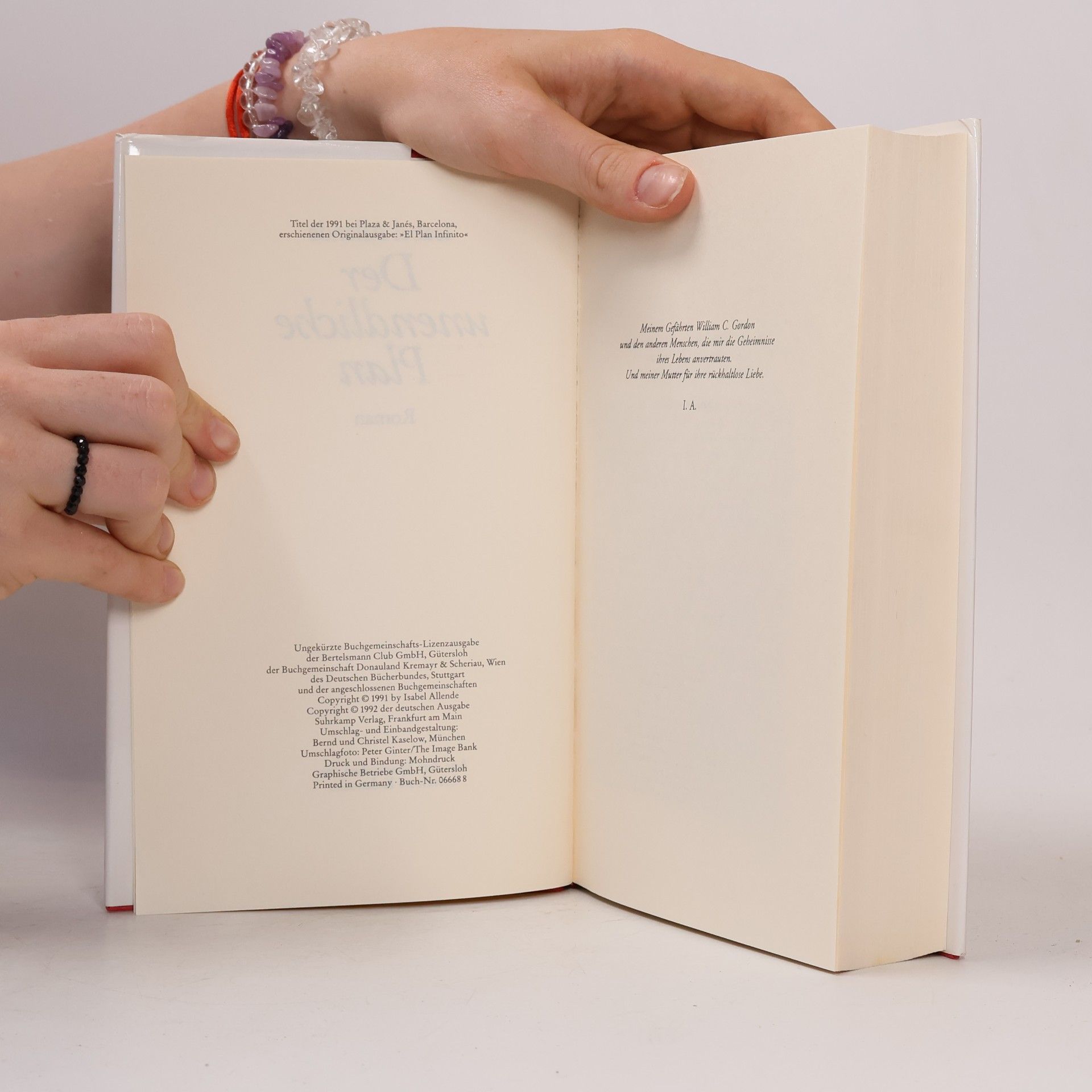Isabel Allende Der unendliche Plan