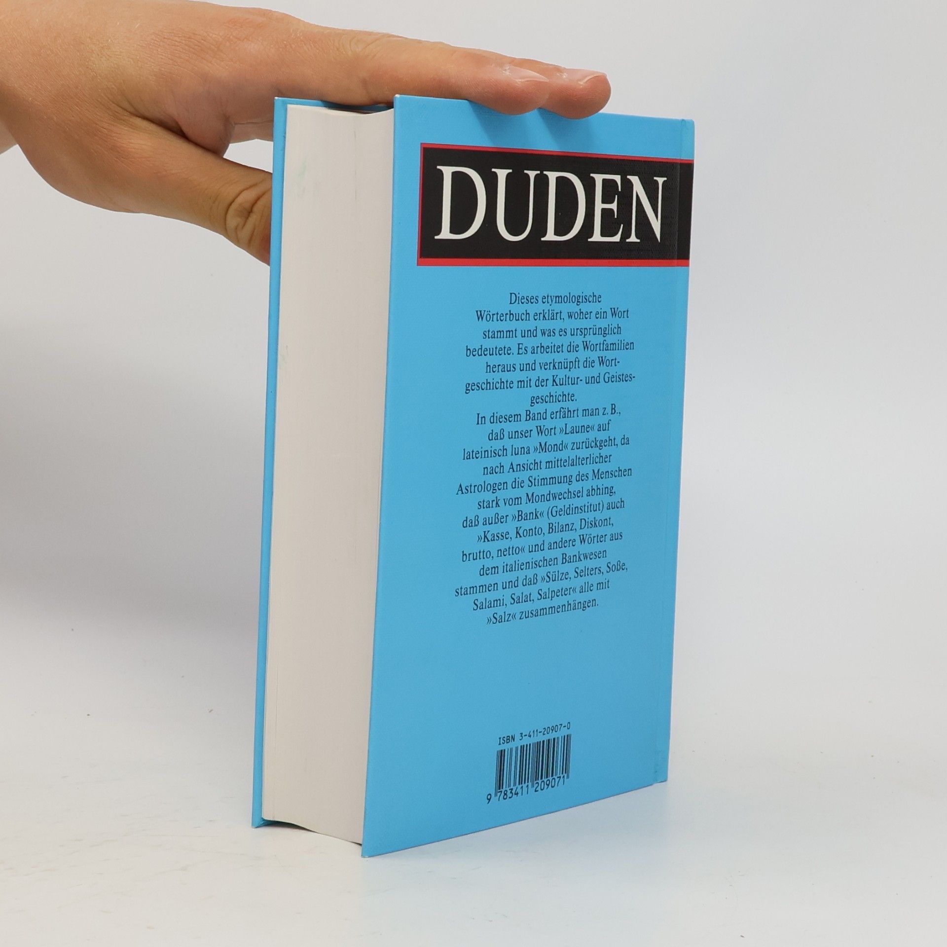 Günther Drosdowski Etymologie : Herkunftswörterbuch der deutschen Sprache. Duden Band 7