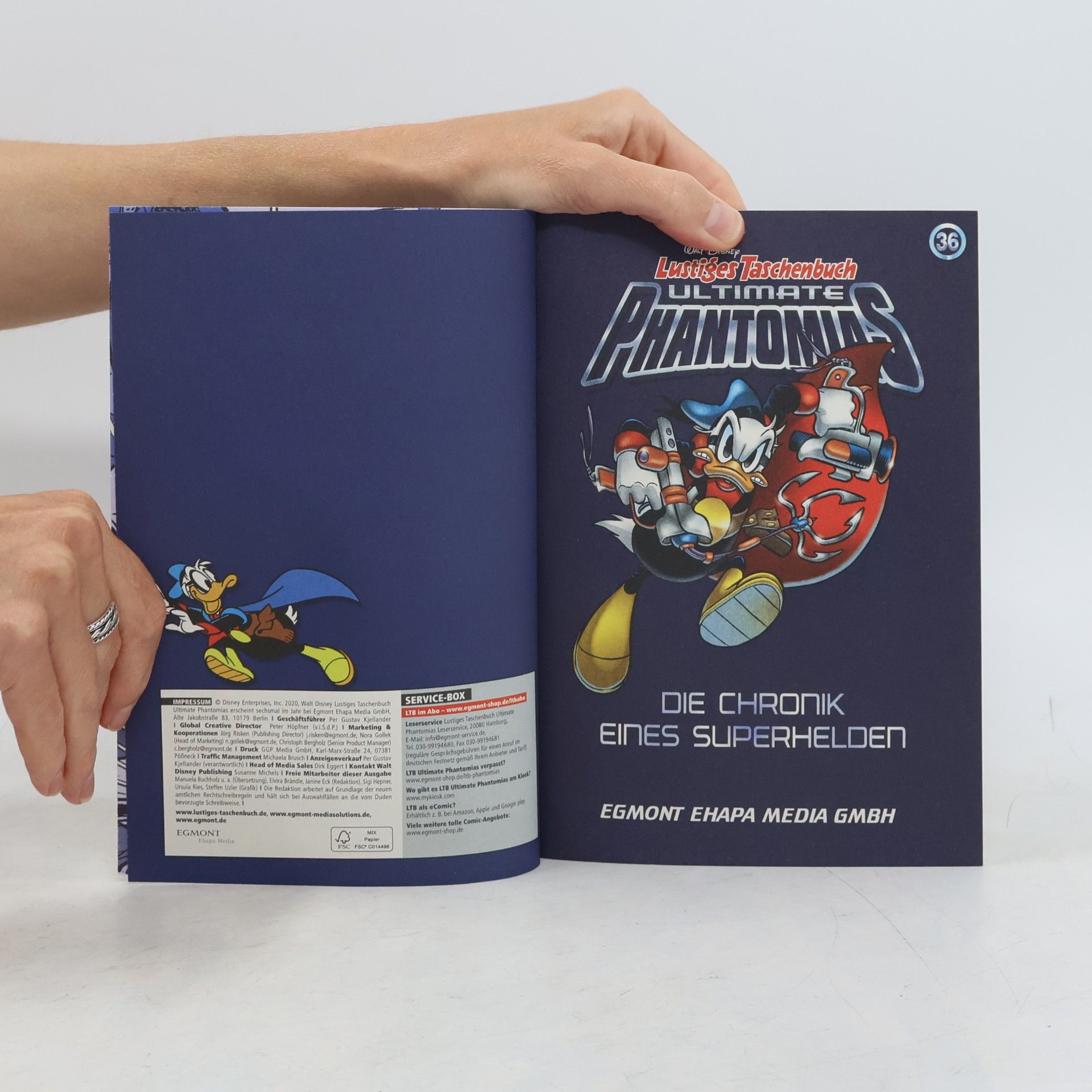 Walt Disney Lustiges Taschenbuch. Ultimate Phantomias 36