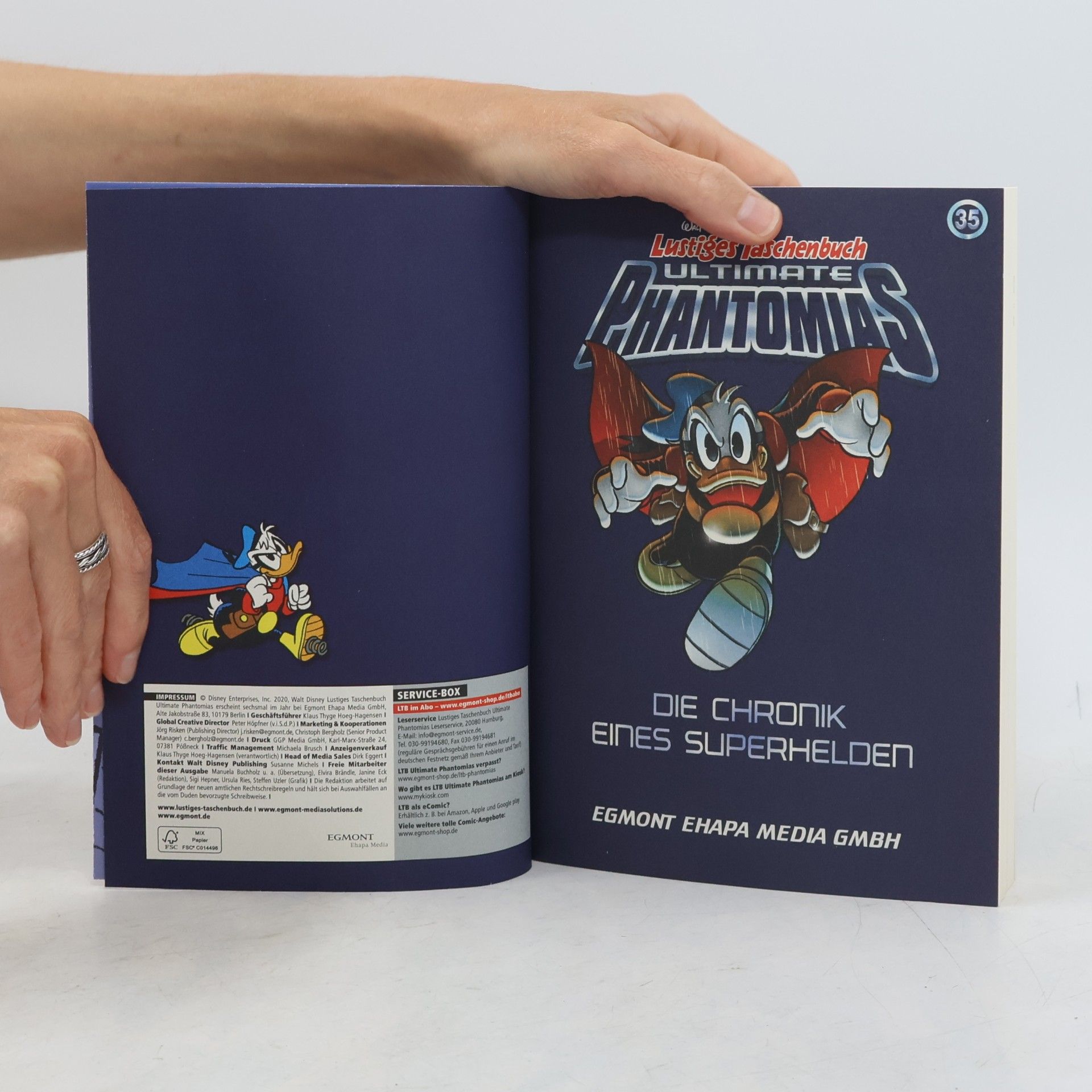Walt Disney Lustiges Taschenbuch 35. Ultimate Phantomias