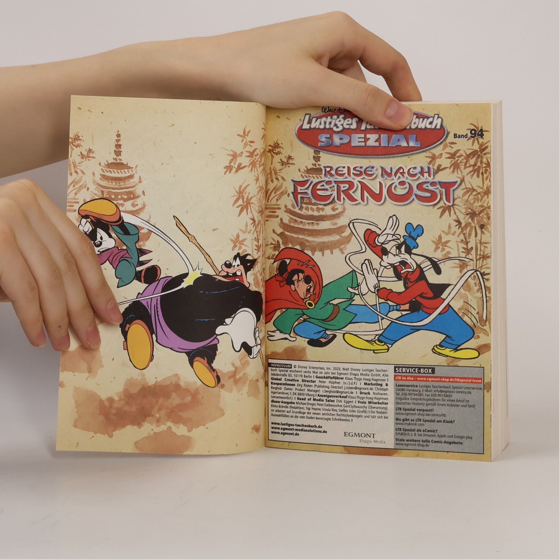 Walt Disney Lustiges Taschenbuch Spezial 94. Reise Nach Fernost