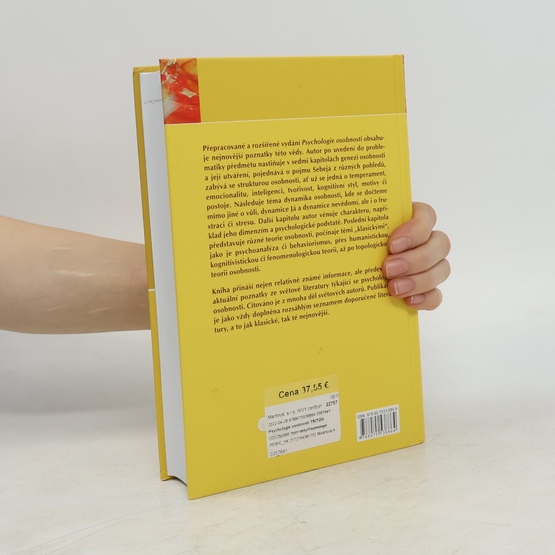 Milan Nakonečný Psychologie osobnosti