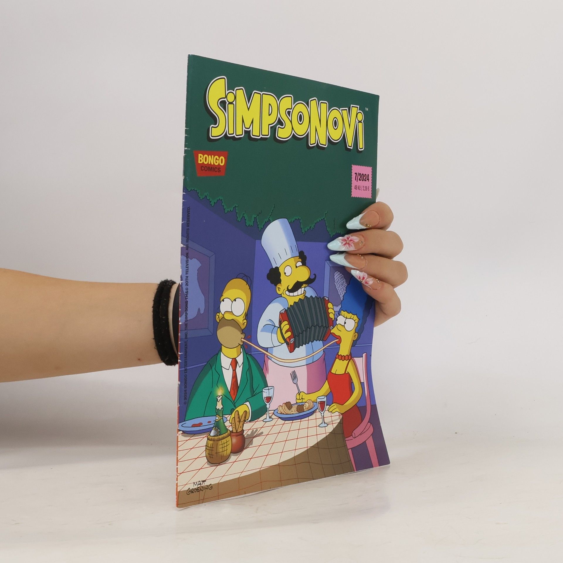 Matt Groening Simpsonovi 7/2024