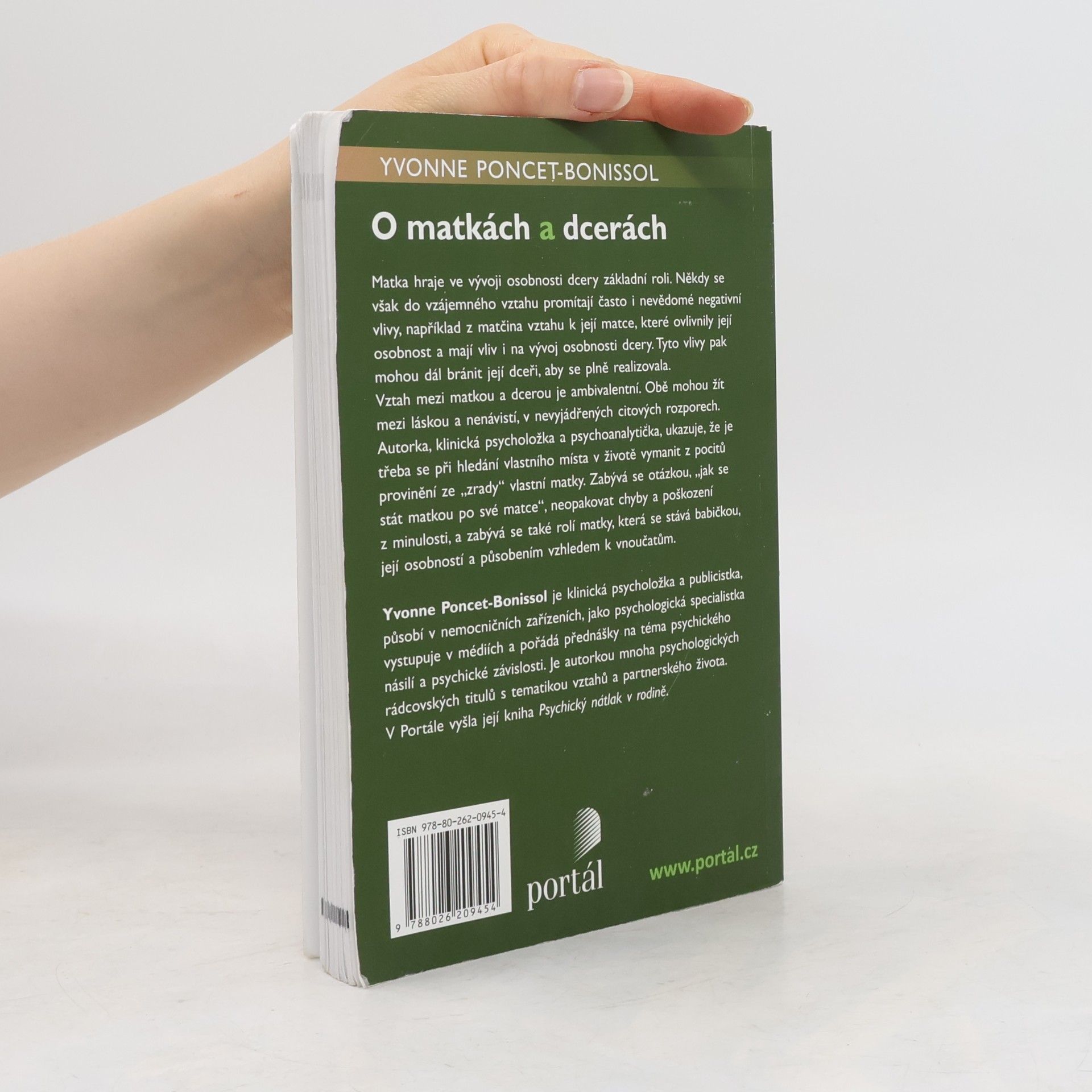 Yvonne Poncet Bonissol O matkách a dcerách