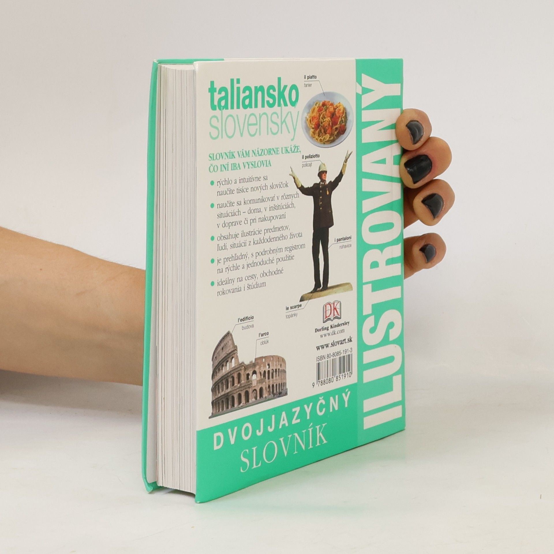 Collectif d'auteurs Taliansko-Slovensky Dvojjazyčný ilustrovaný slovník