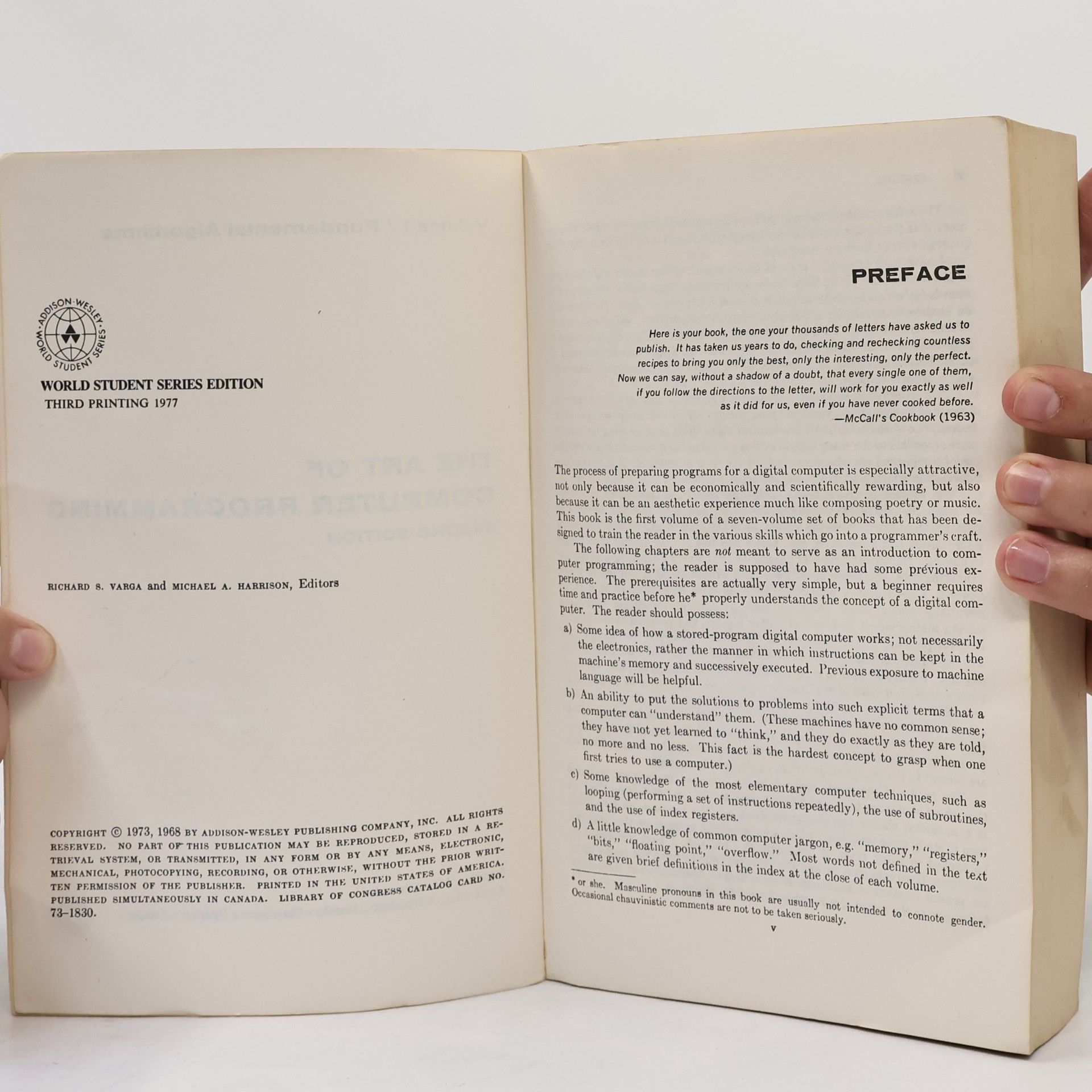 Donald Knuth Fundamental Algorithms