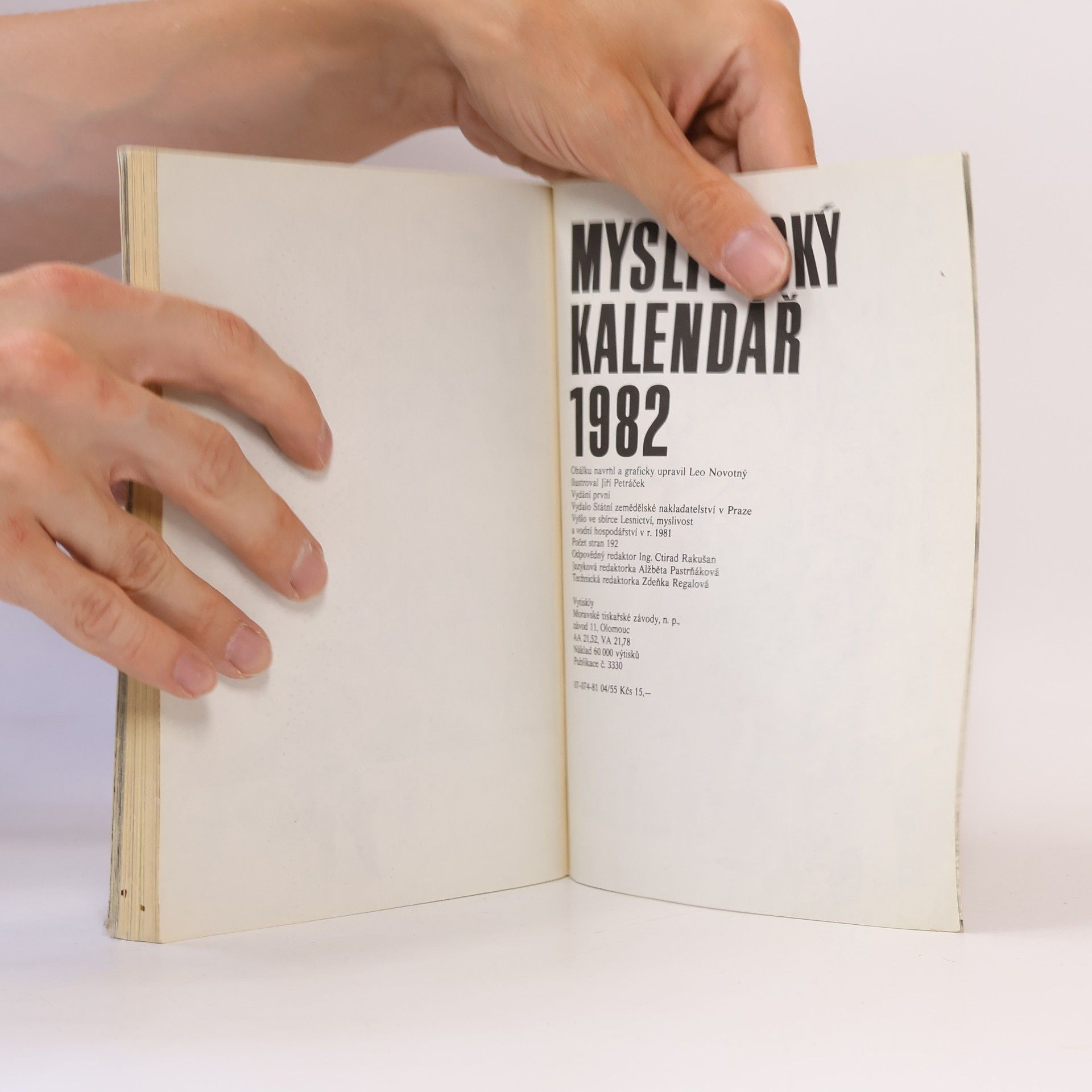 Kolektív autorov Myslivecký kalendář 1982