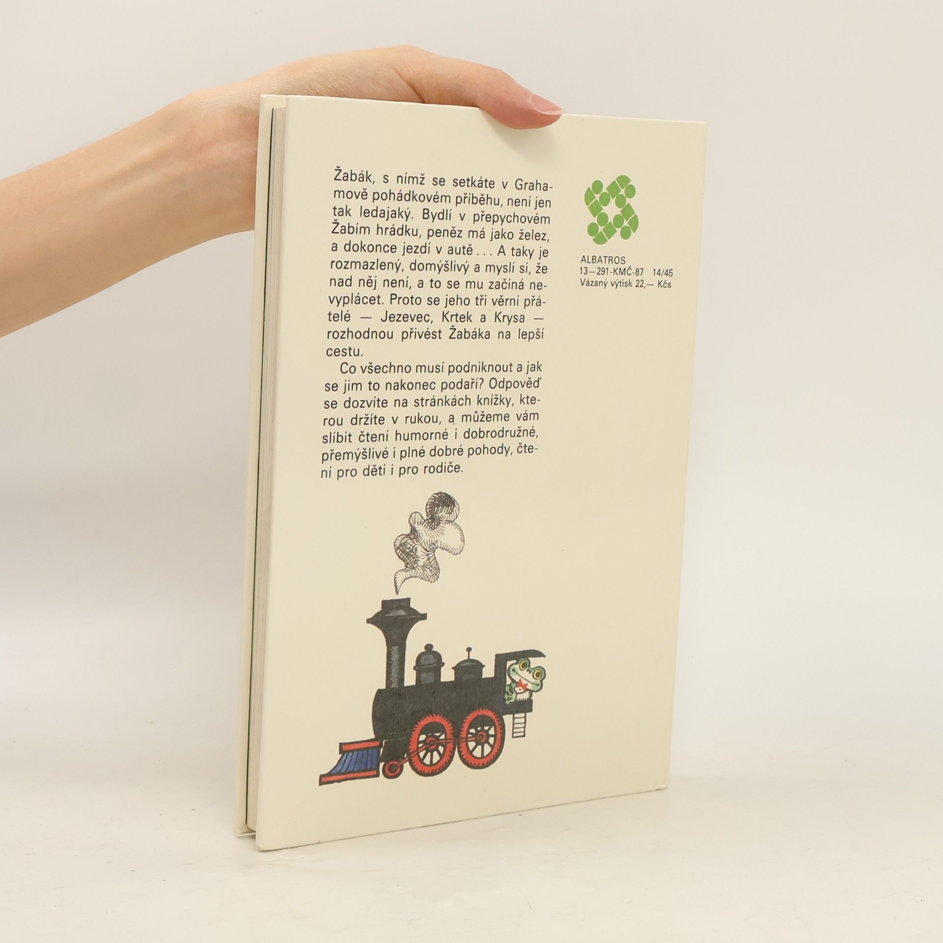 Kenneth Grahame Žabákova dobrodružství