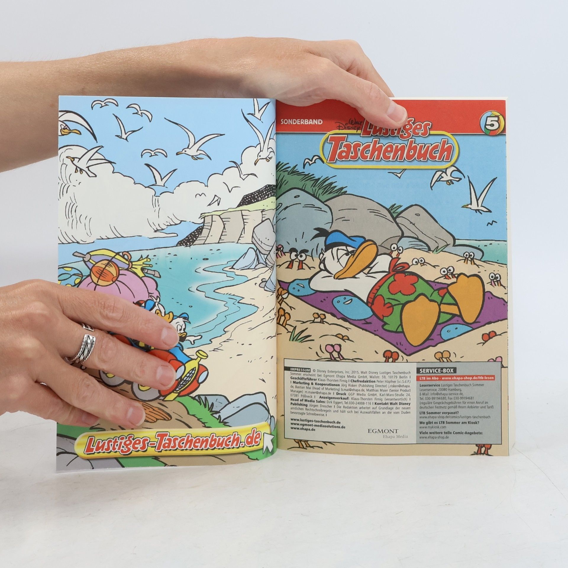Walt Disney Lustiges Taschenbuch: Sommergeschichten 5