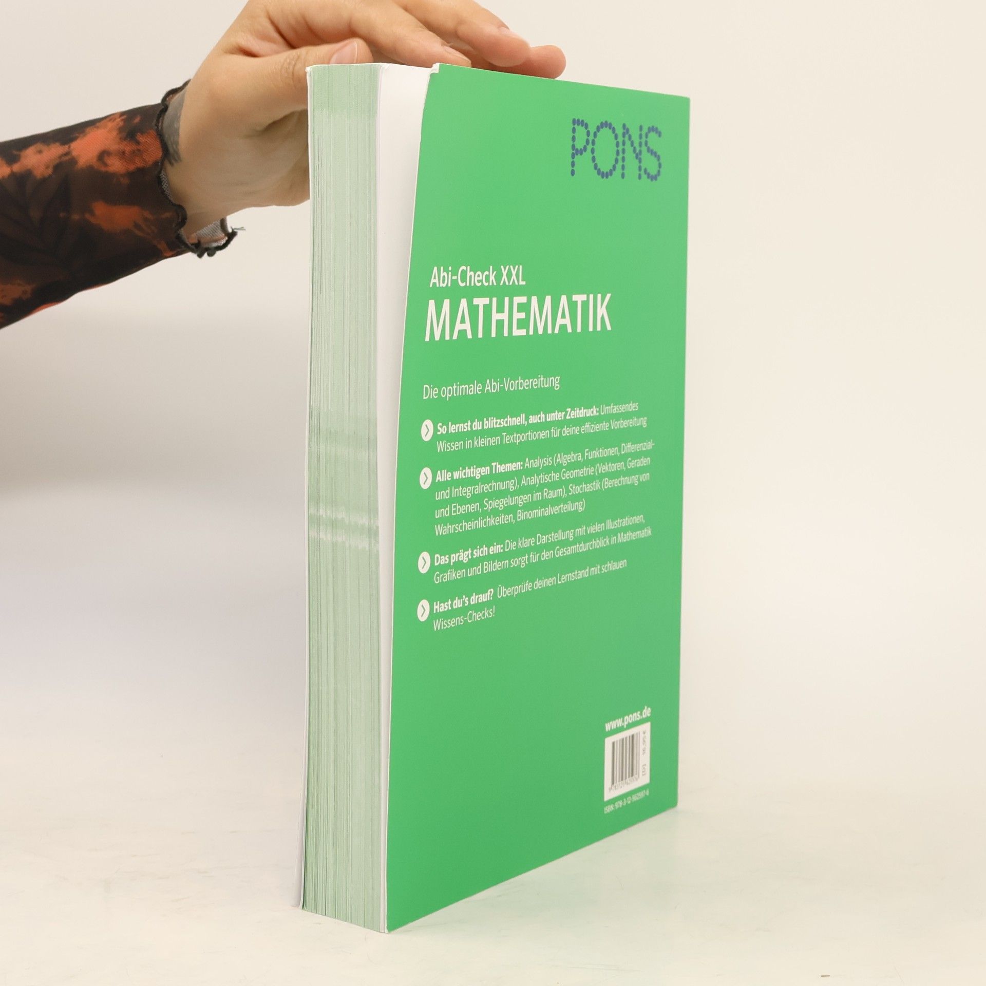 Autorenkollektiv PONS Abi-Check XXL Mathematik