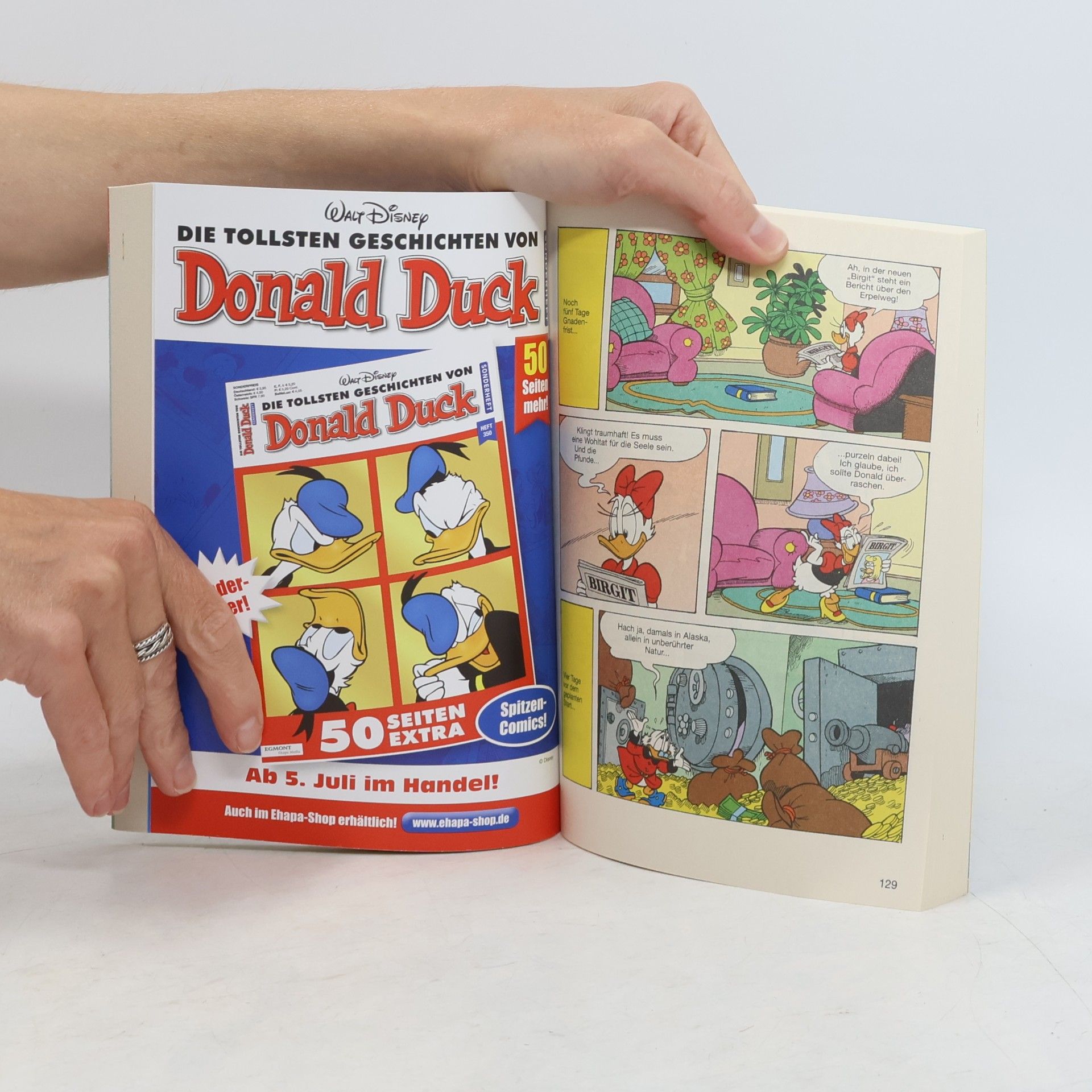 Walt Disney Lustiges Taschenbuch. 6 Sommer