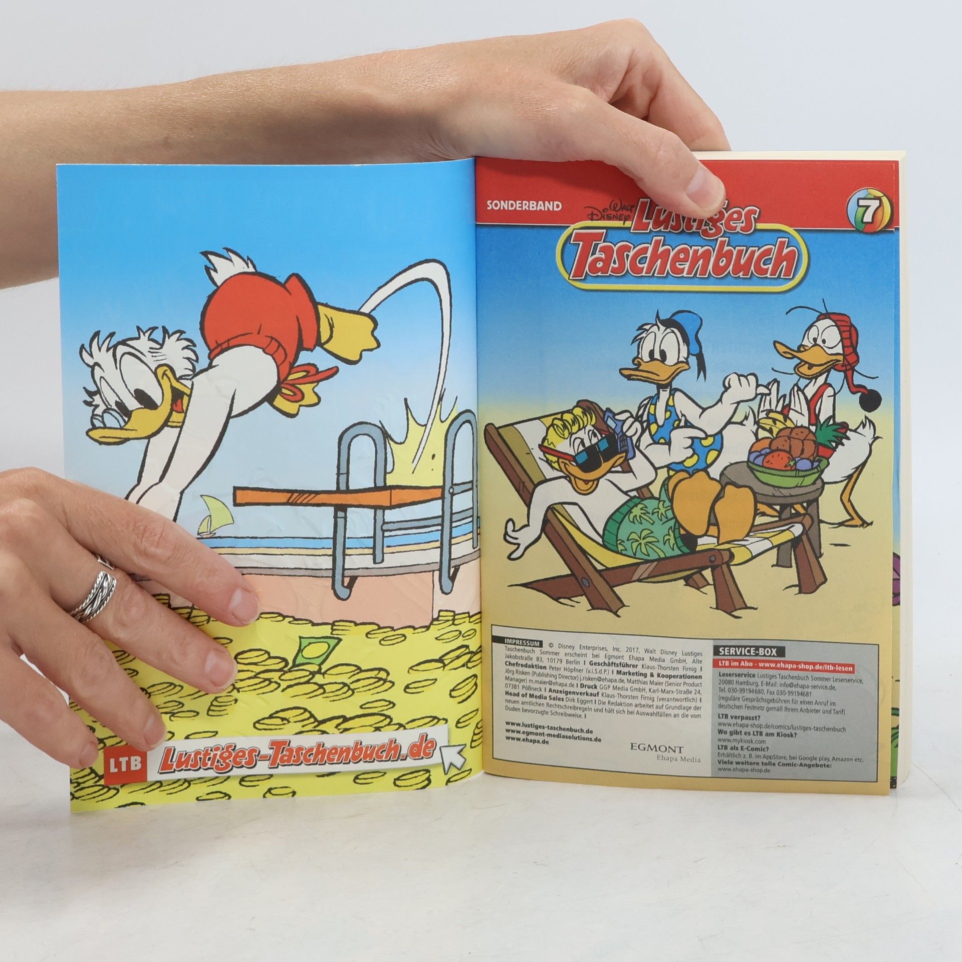 Walt Disney Lustiges Taschenbuch Sonderband. Band 7