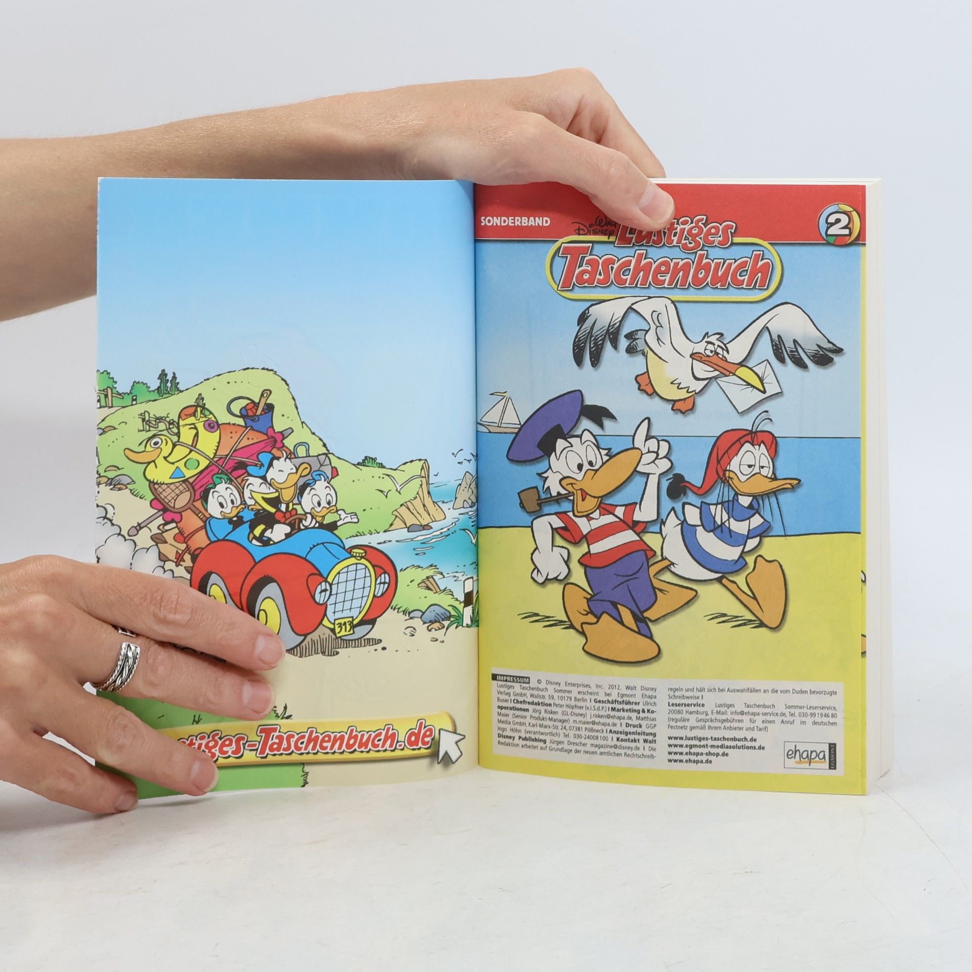 Walt Disney Lustiges Taschenbuch 2. Sommergeschichten