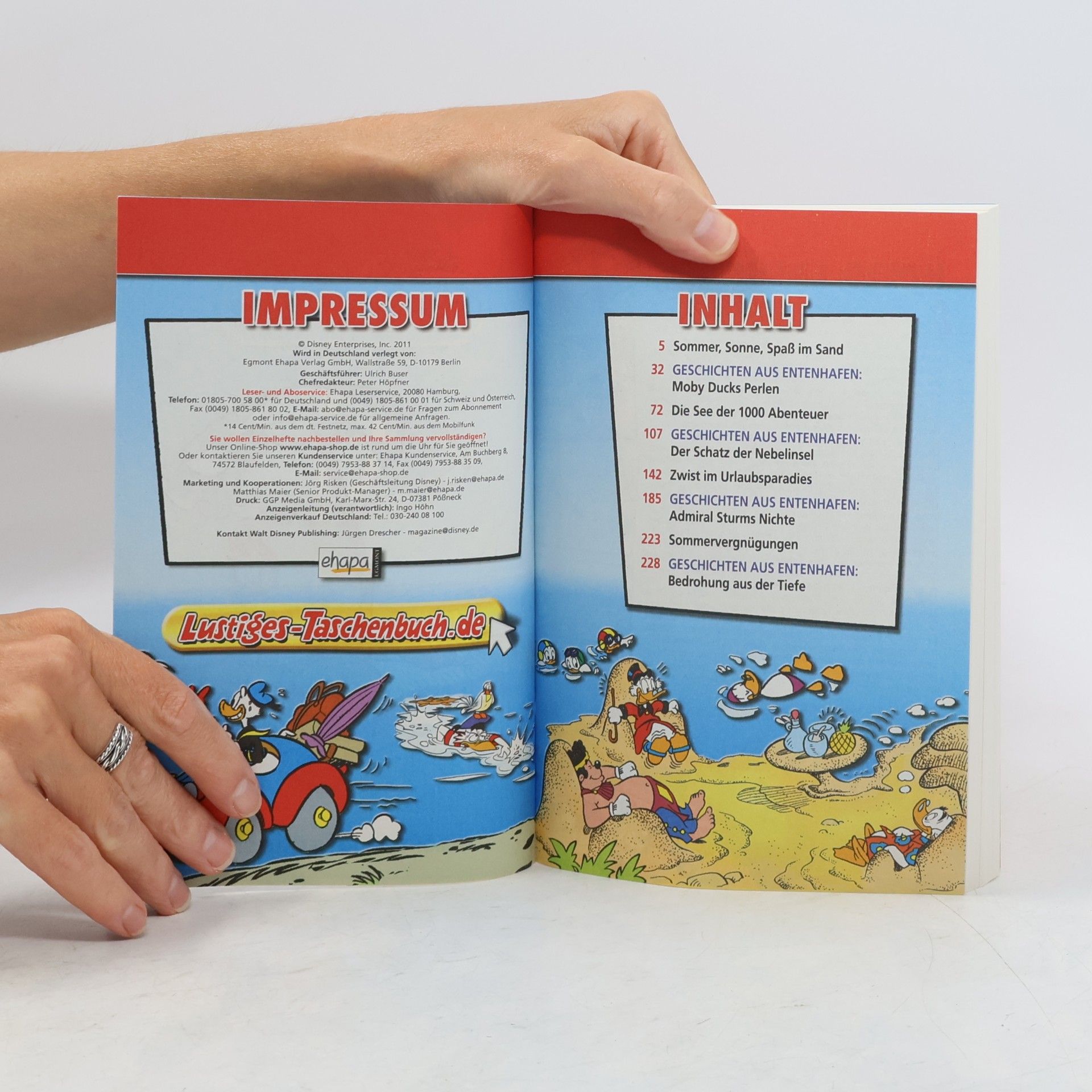 Walt Disney Lustiges Taschenbuch Sonderband Sommer 1