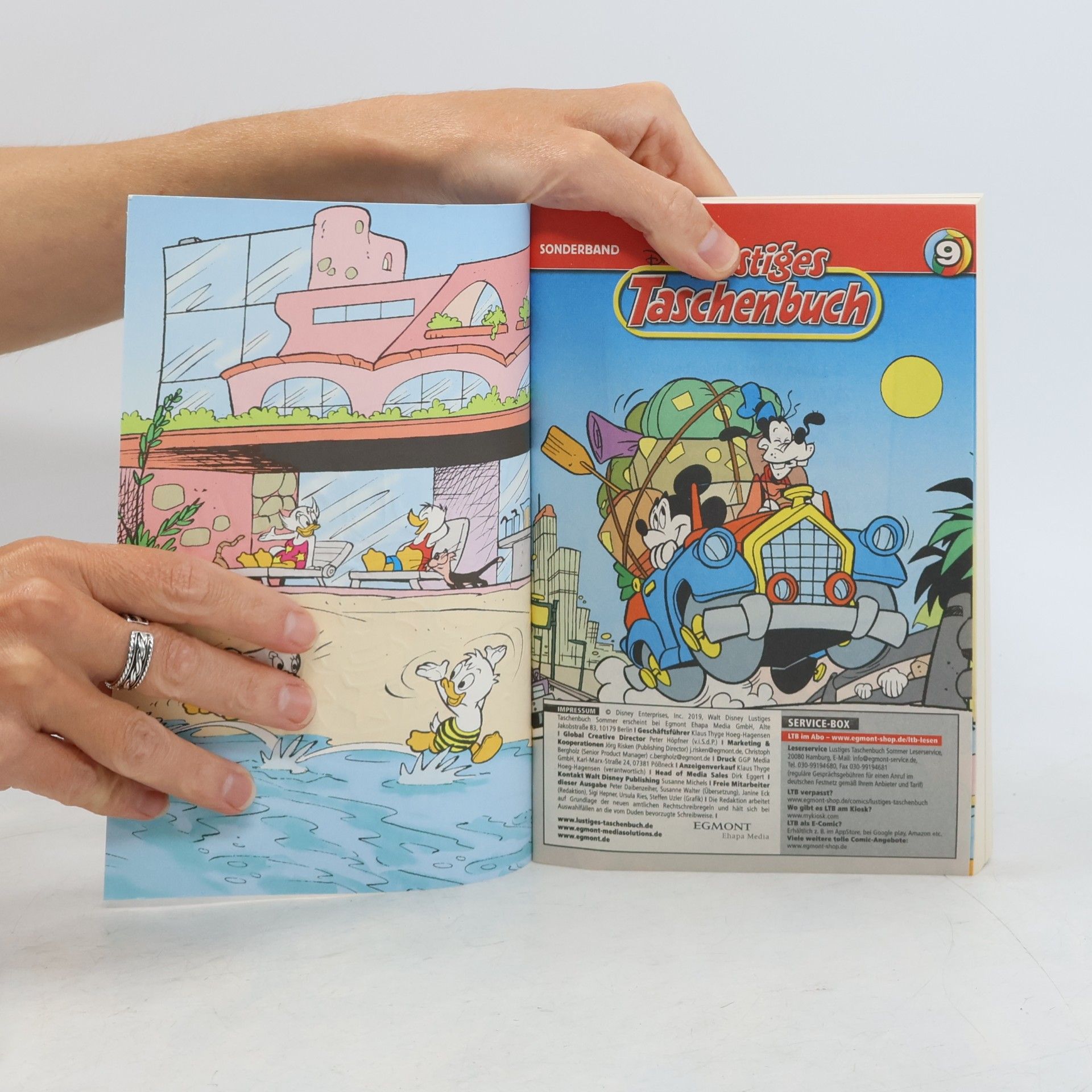 Walt Disney Lustiges Taschenbuch Sommer 9