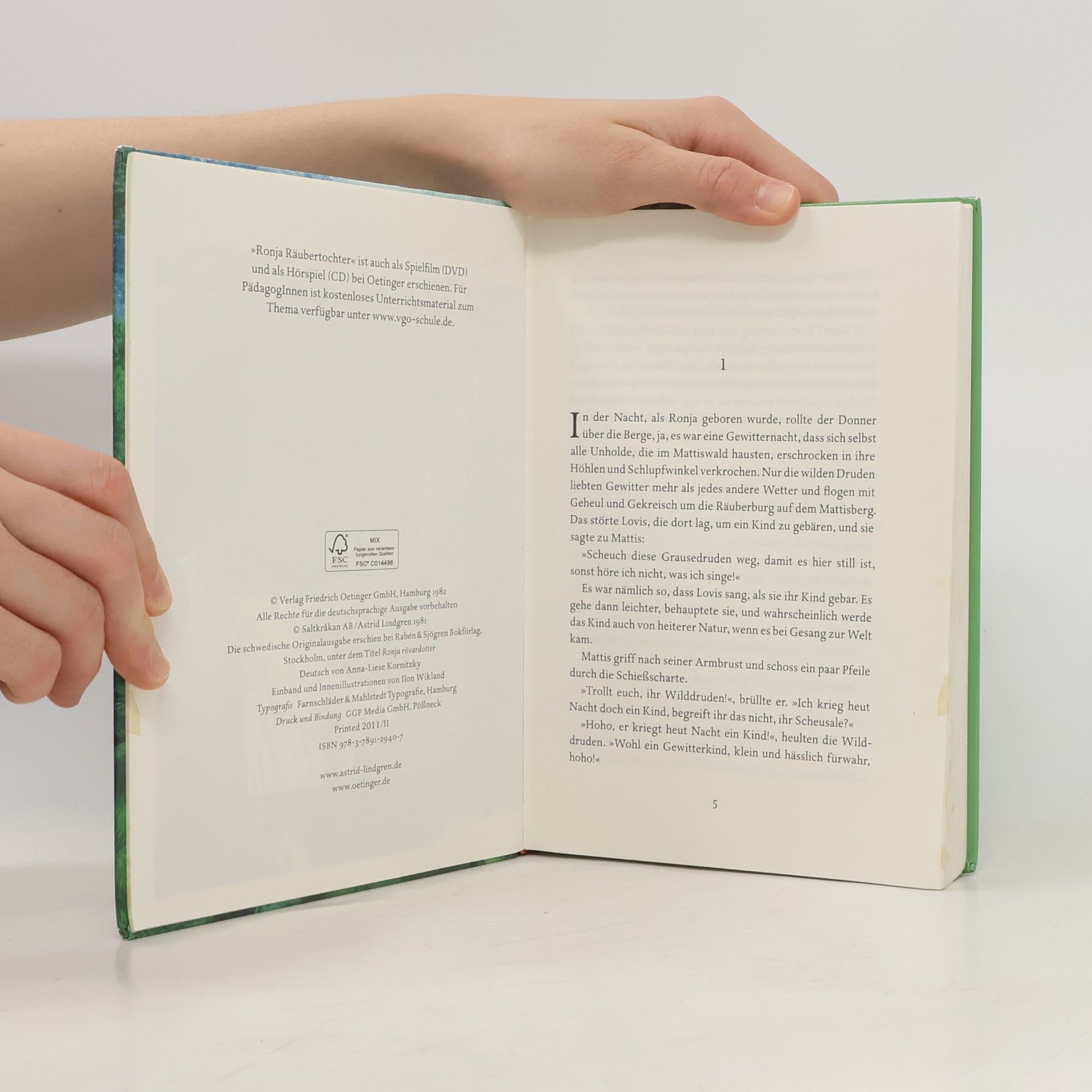 Astrid Lindgren Ronja Räubertochter