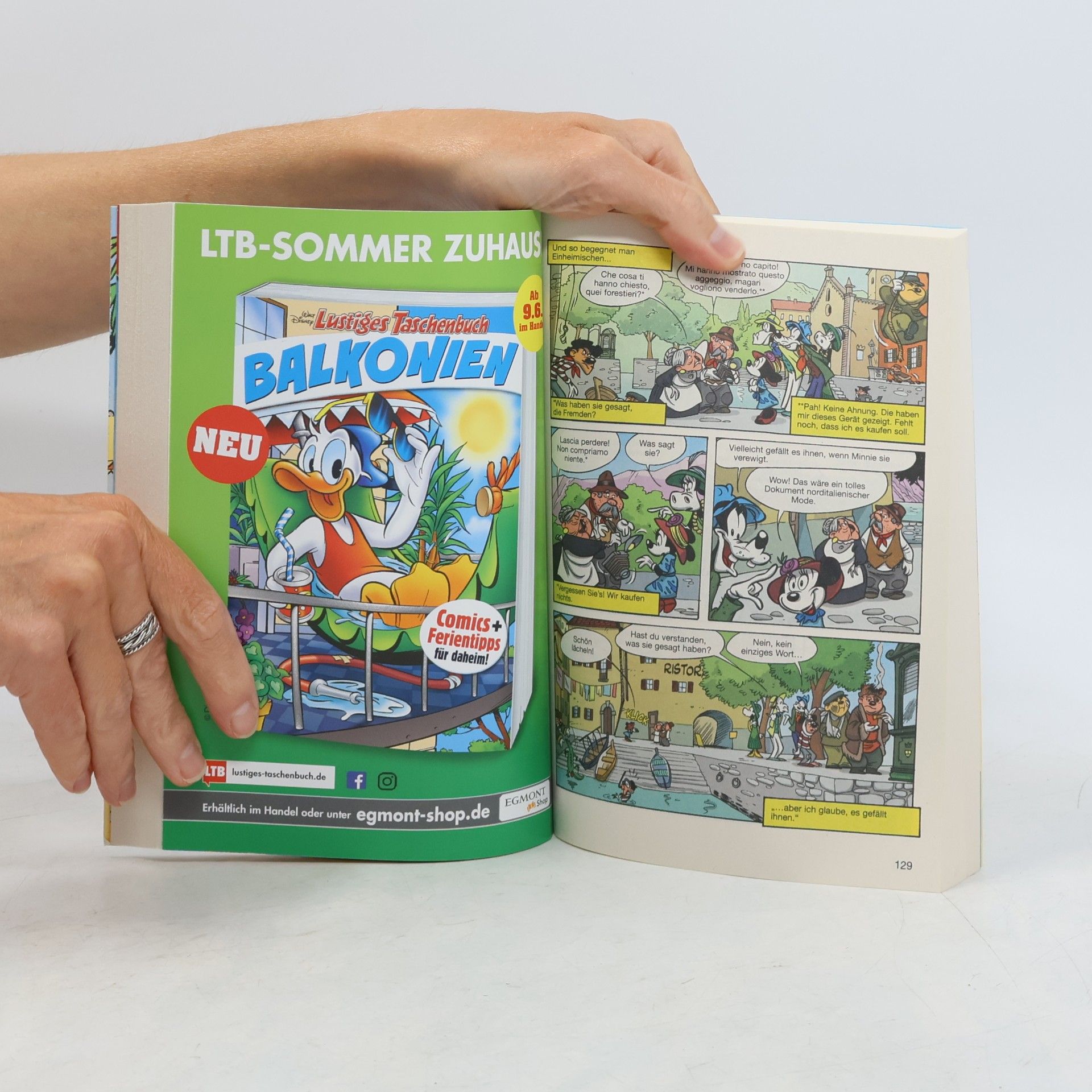 Walt Disney Lustiges Taschenbuch Sommer 10