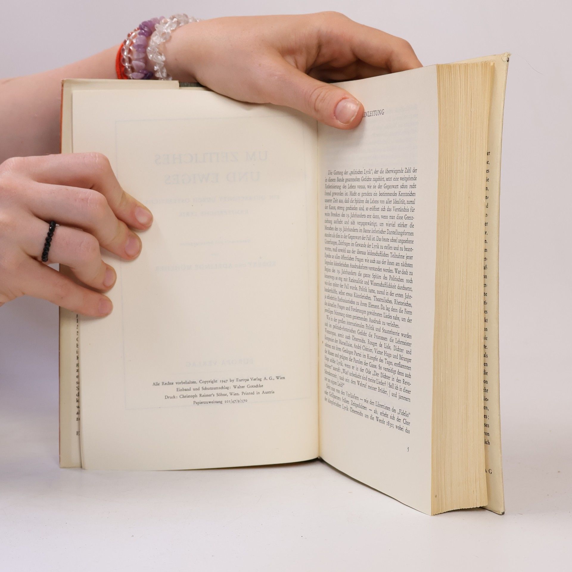 Autorenkollektiv Um Zeitliches und Ewiges: Ein Querschnitt durch österreichische kämpferische Lyrik