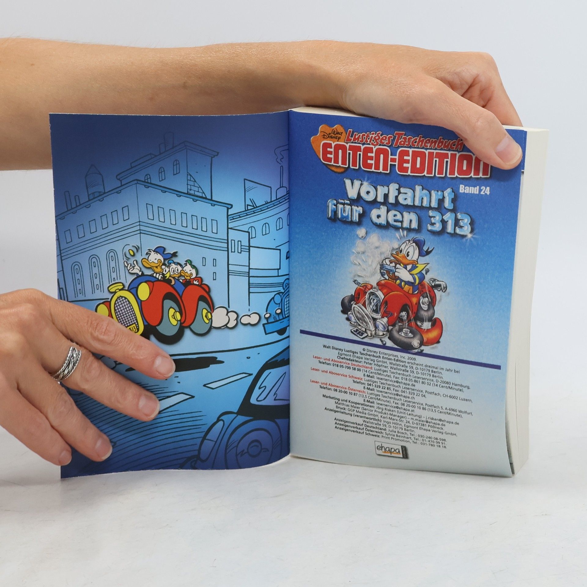 Walt Disney Lustiges Taschenbuch Enten-Edition 24. Vorfahrt für den 313