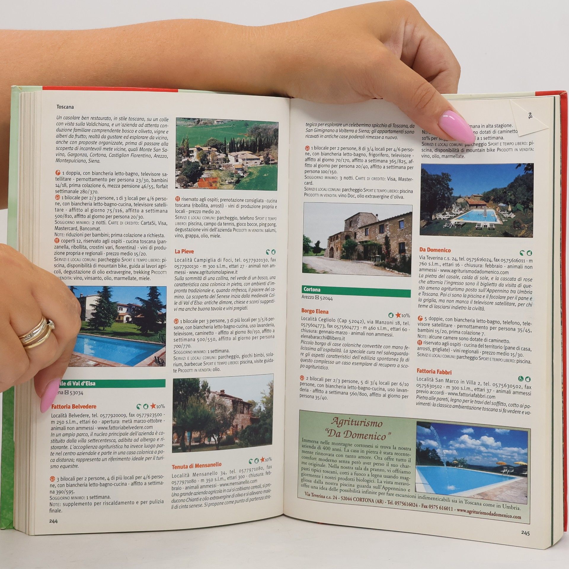 Guide accoglienza: Agriturismo e vacanze in campagna 2005