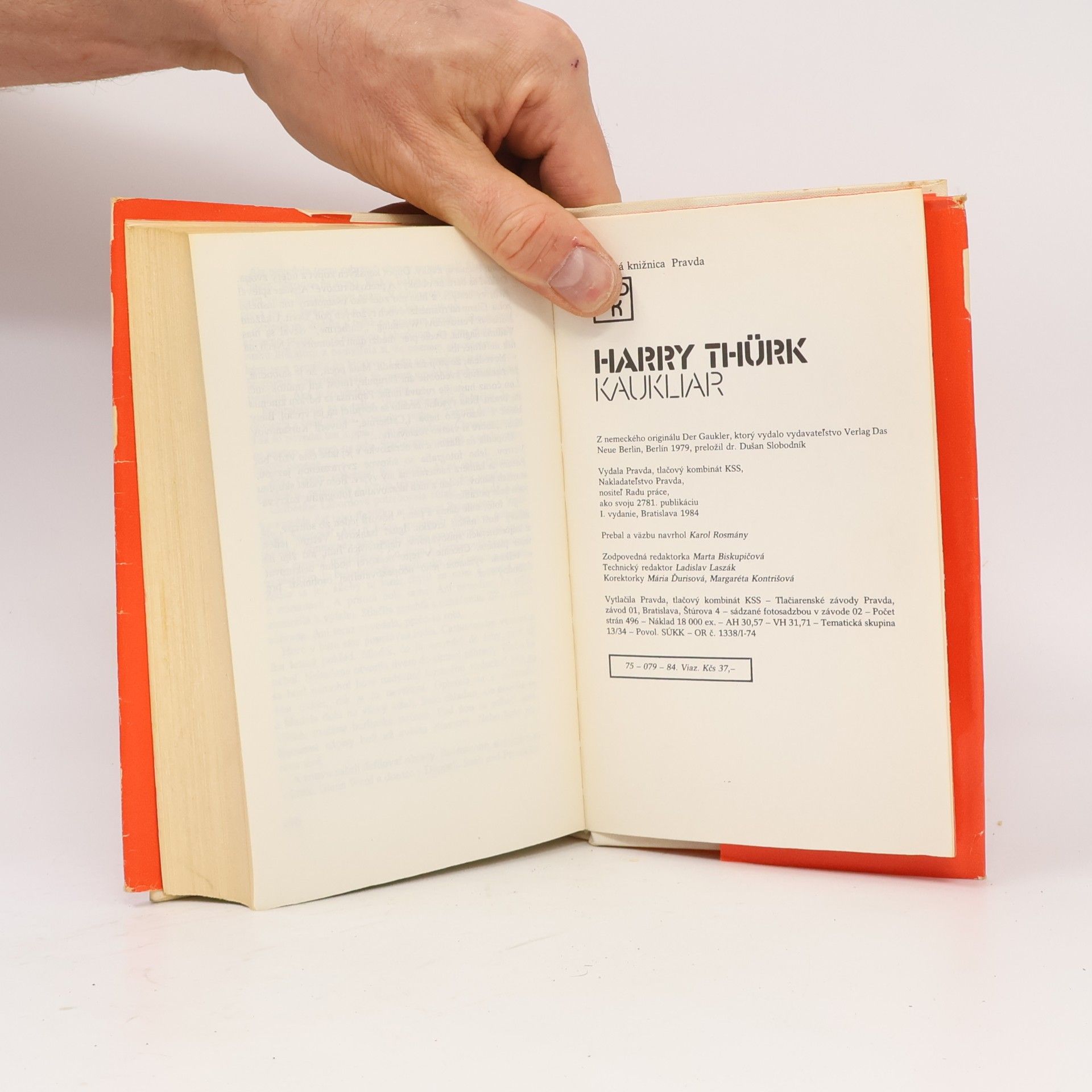 Harry Thürk Kaukliar