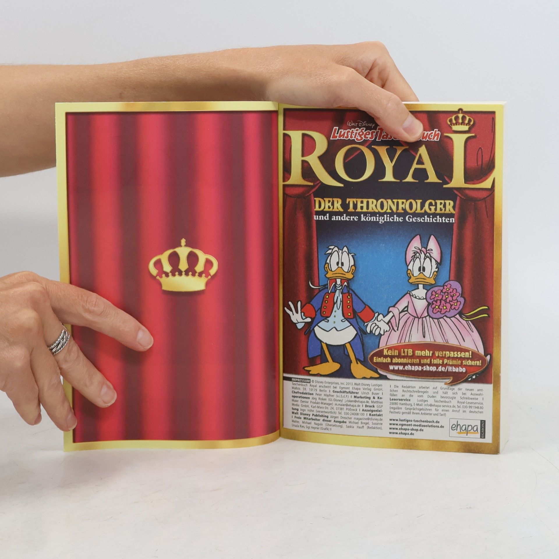 Walt Disney Walt Disney lustiges Taschenbuch Royal