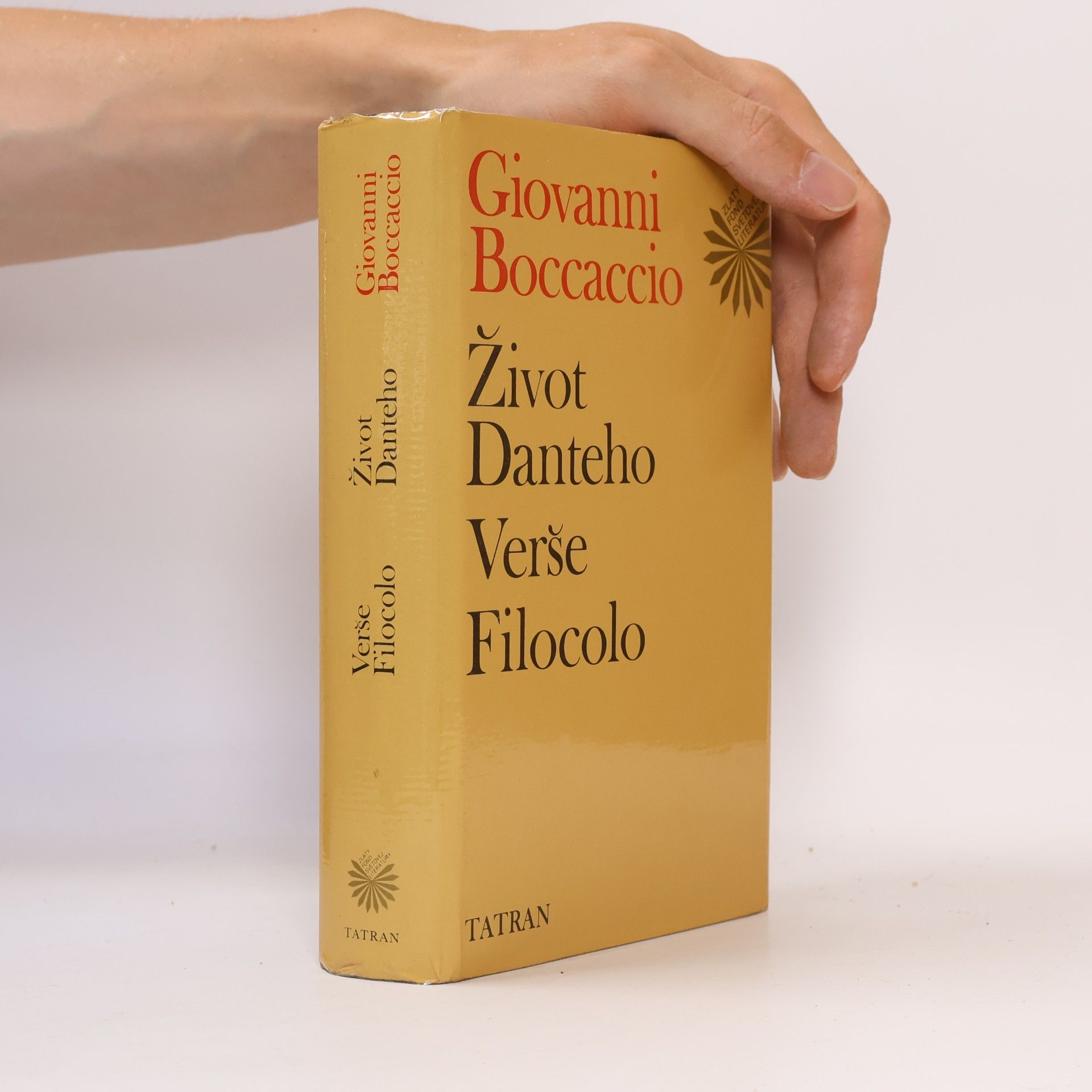 Giovanni Boccaccio Život Danteho. Verše. Filocolo