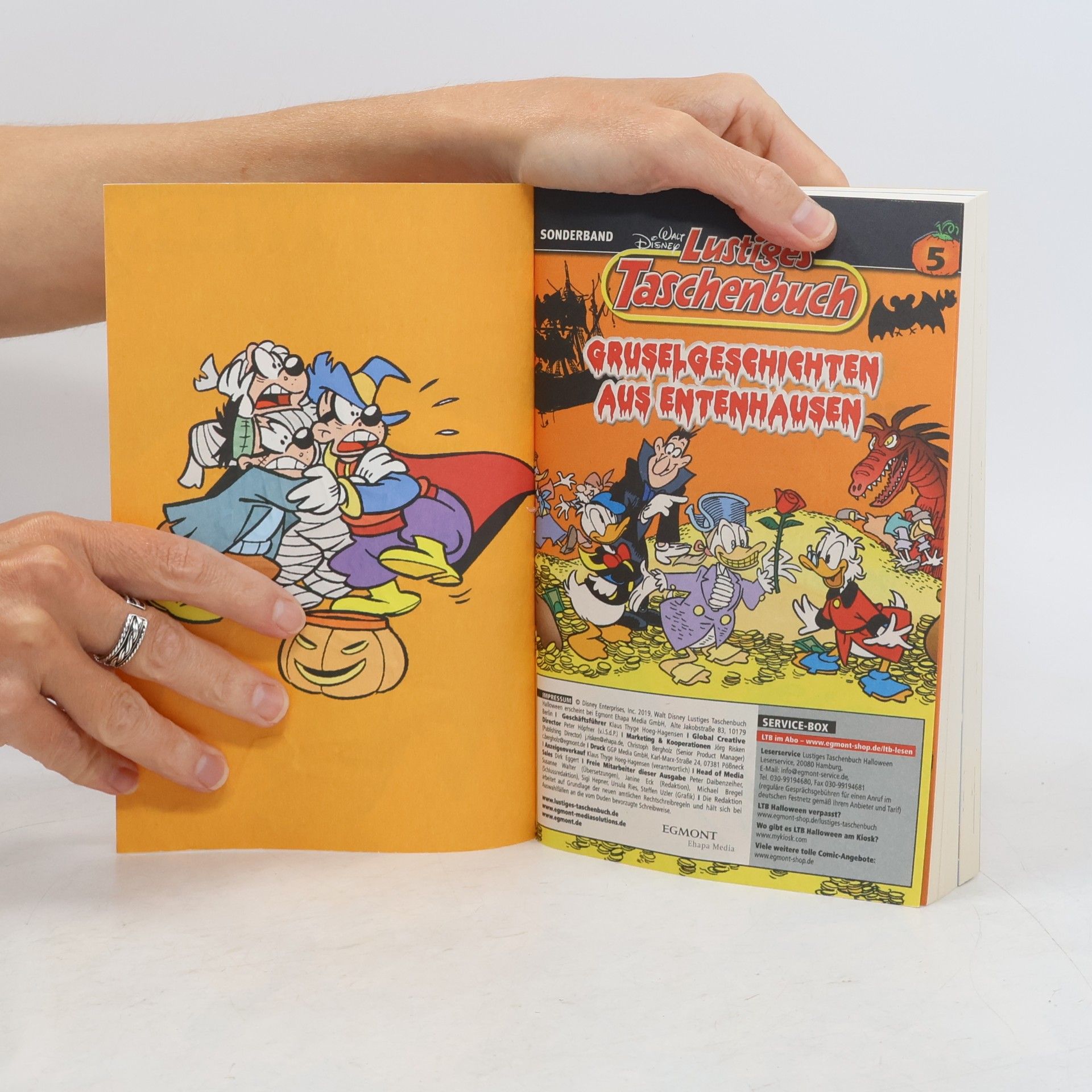 Walt Disney Lustiges Taschenbuch 5. Halloween