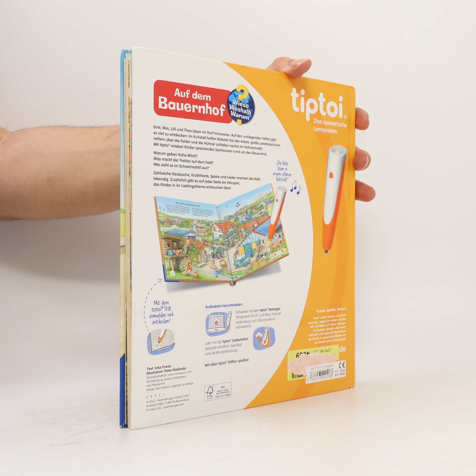 Inka Friese Auf dem Bauernhof / Wieso? Weshalb? Warum? tiptoi® Bd.23