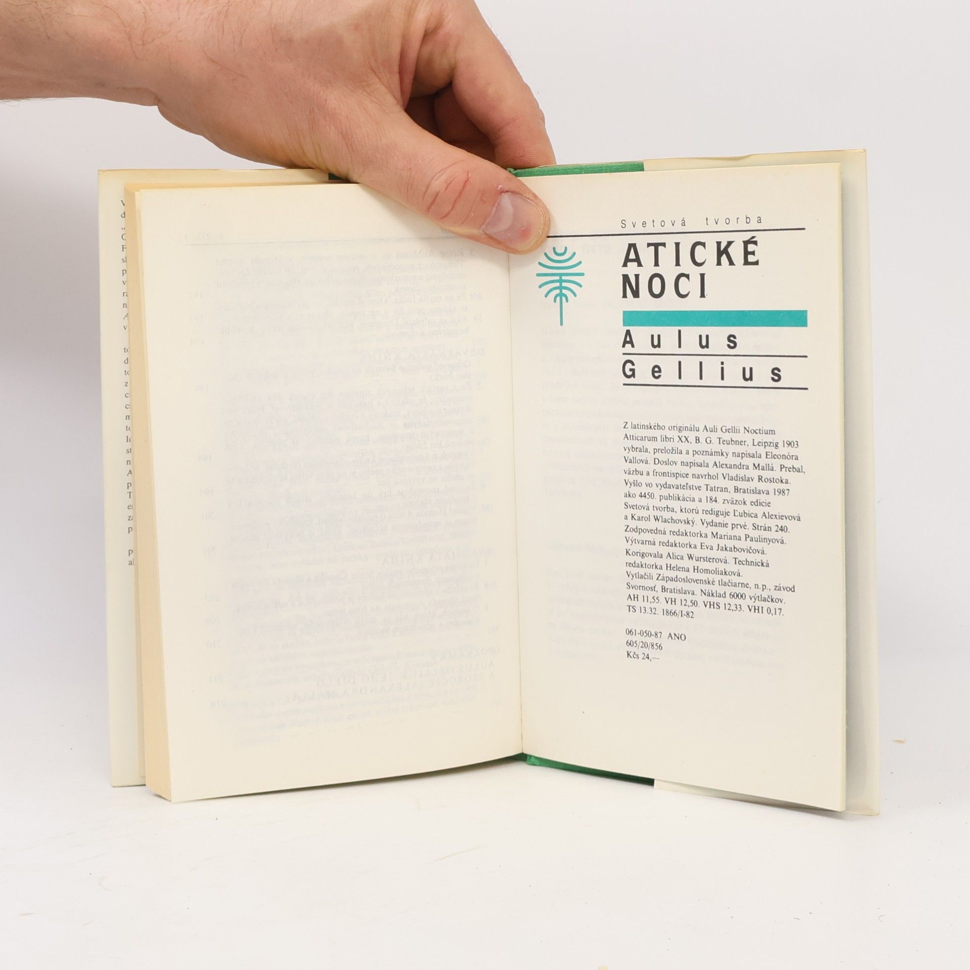 Aulus Gellius Atické noci