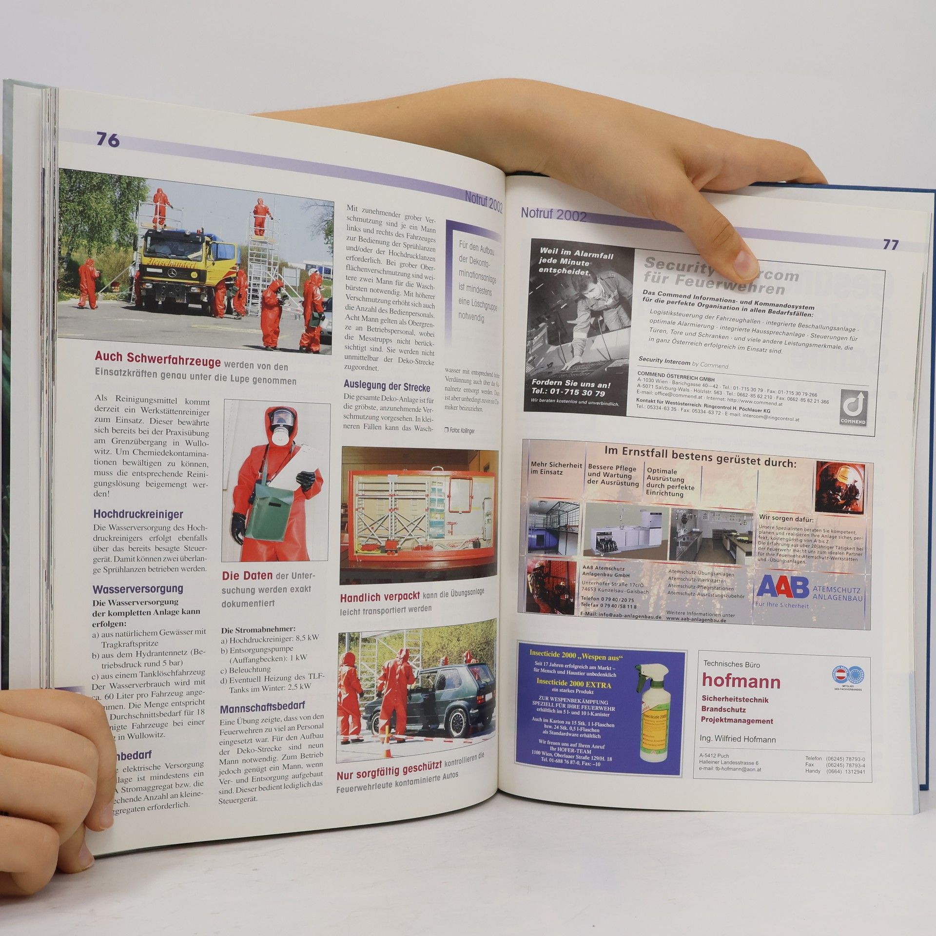 Autorenkollektiv Notruf 2002. Feuerwehr
