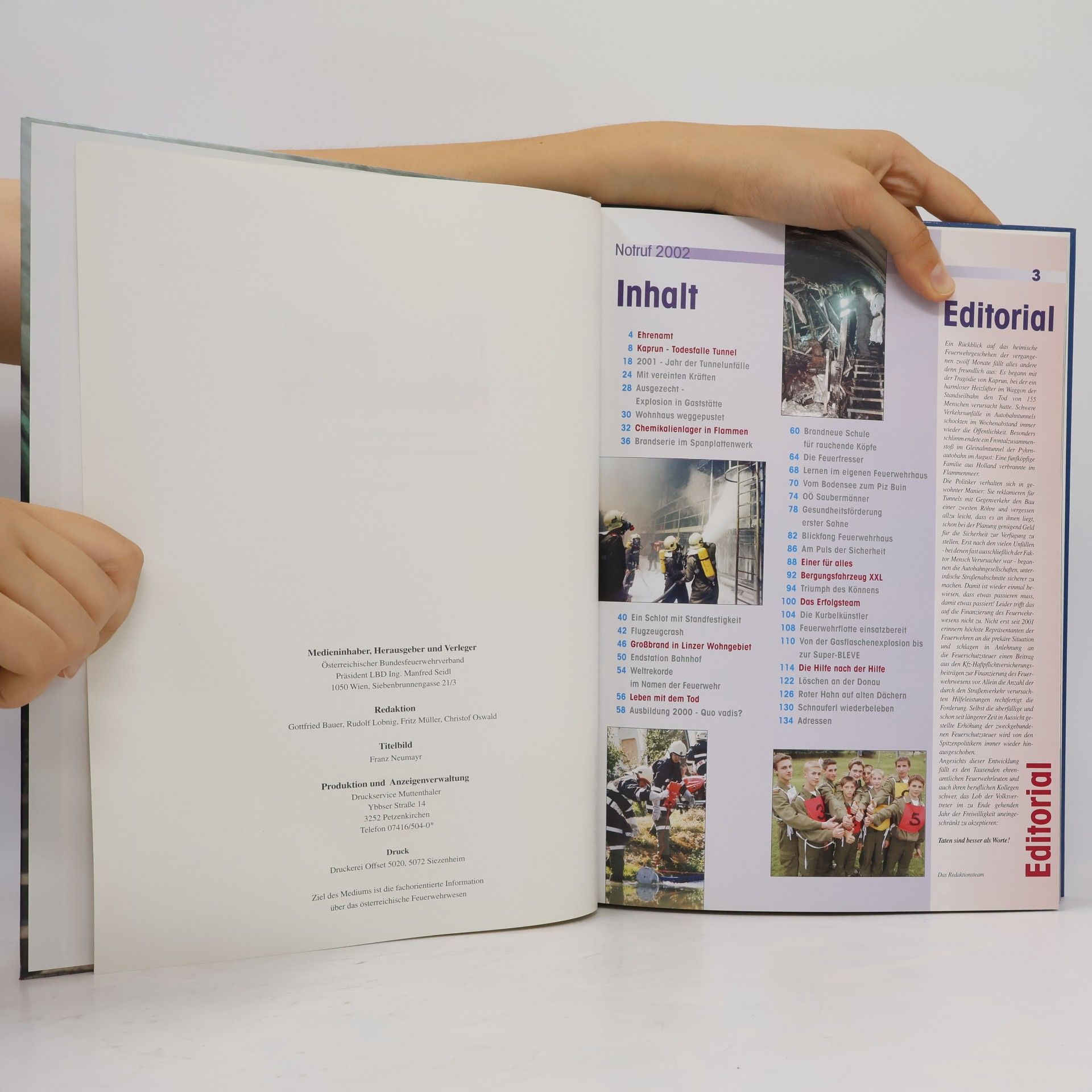 Autorenkollektiv Notruf 2002. Feuerwehr