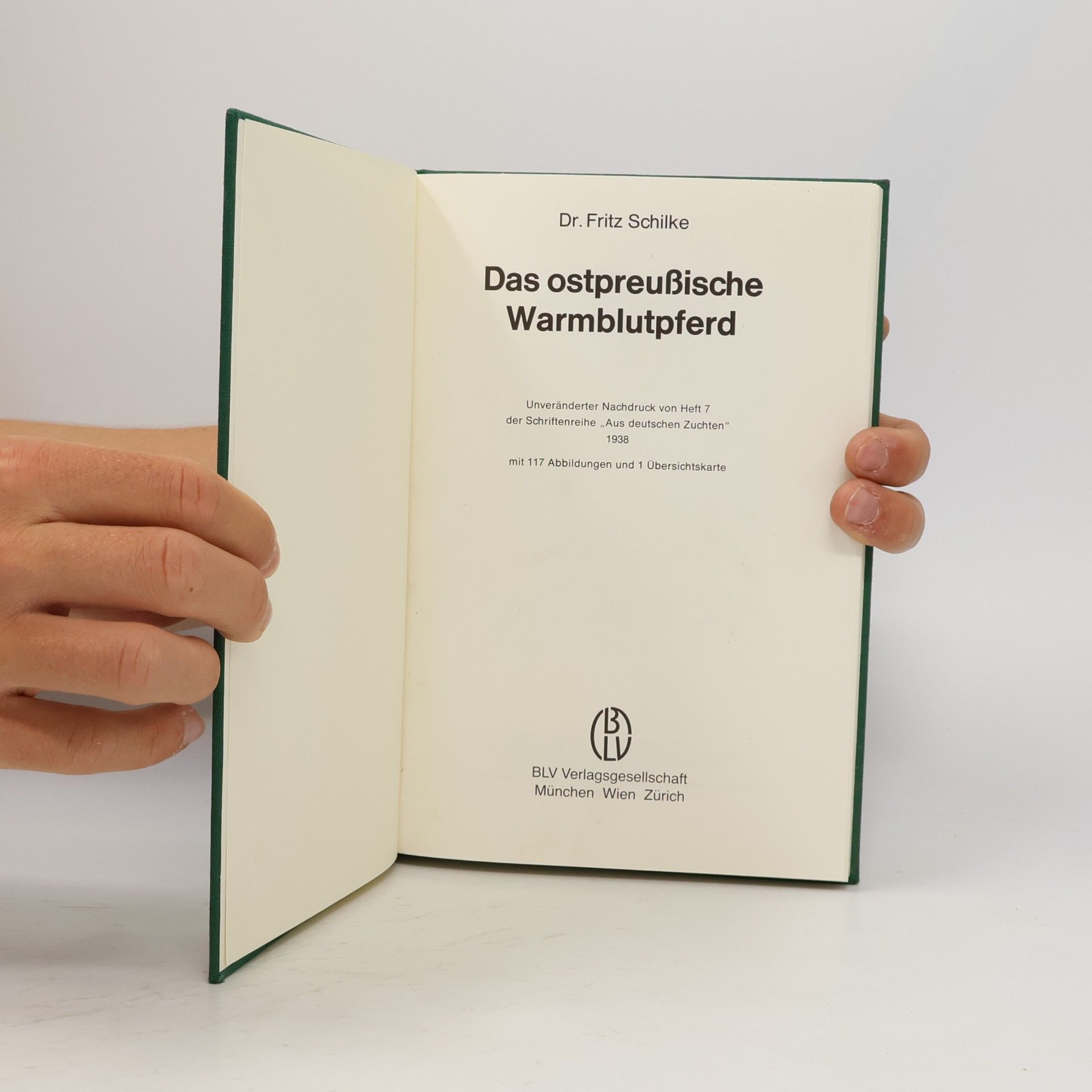 Fritz Schilke Das ostpreussische Warmblutpferd