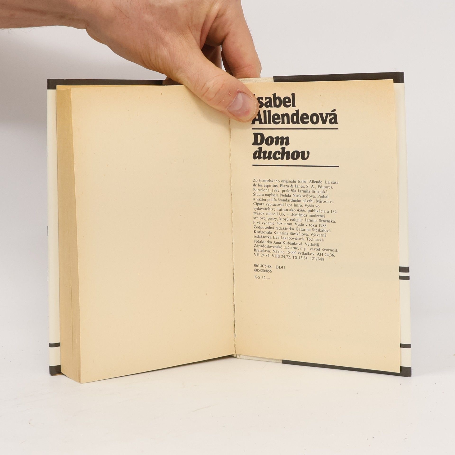 Isabel Allende Dom duchov