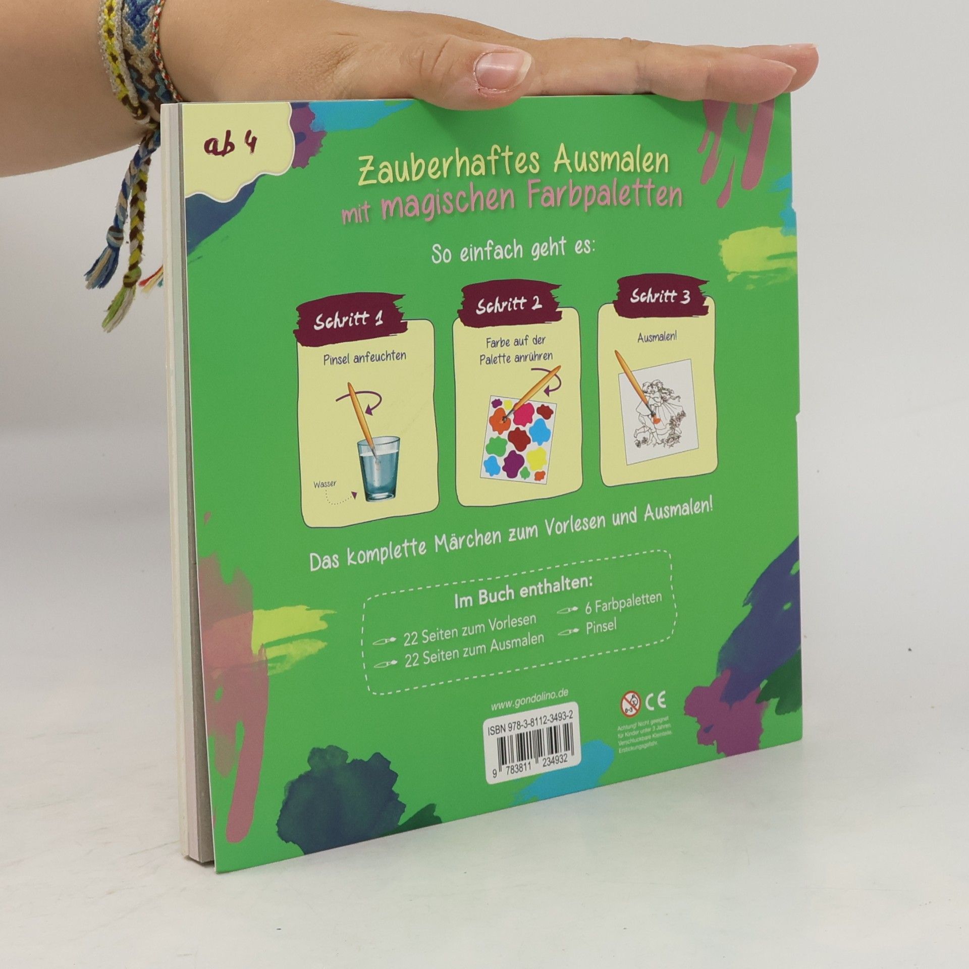 Felicitas Kuhn Mein erstes Märchen Ausmal Buch - Hänsel und Gretel