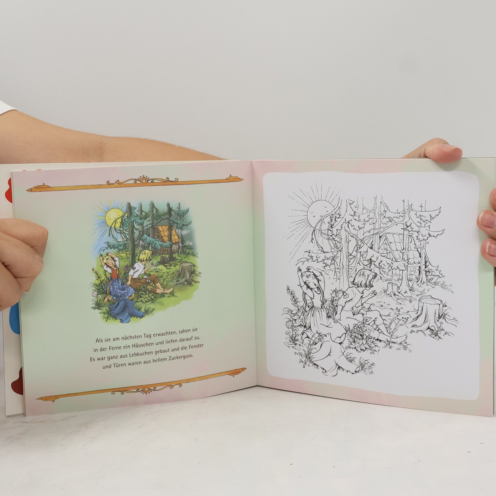 Felicitas Kuhn Mein erstes Märchen Ausmal Buch - Hänsel und Gretel