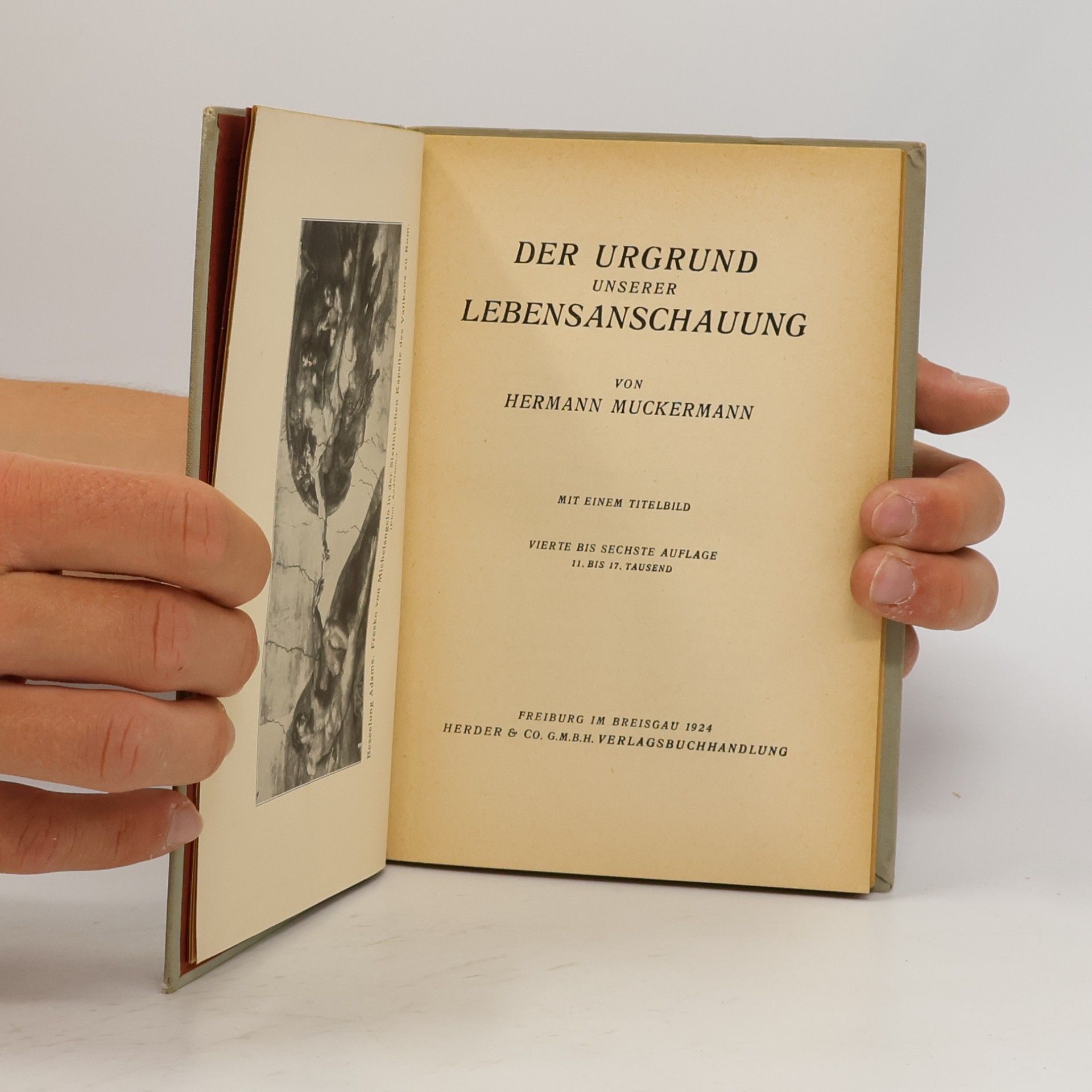 Hermann Muckermann Der Urgrund unserer Lebensanschauung