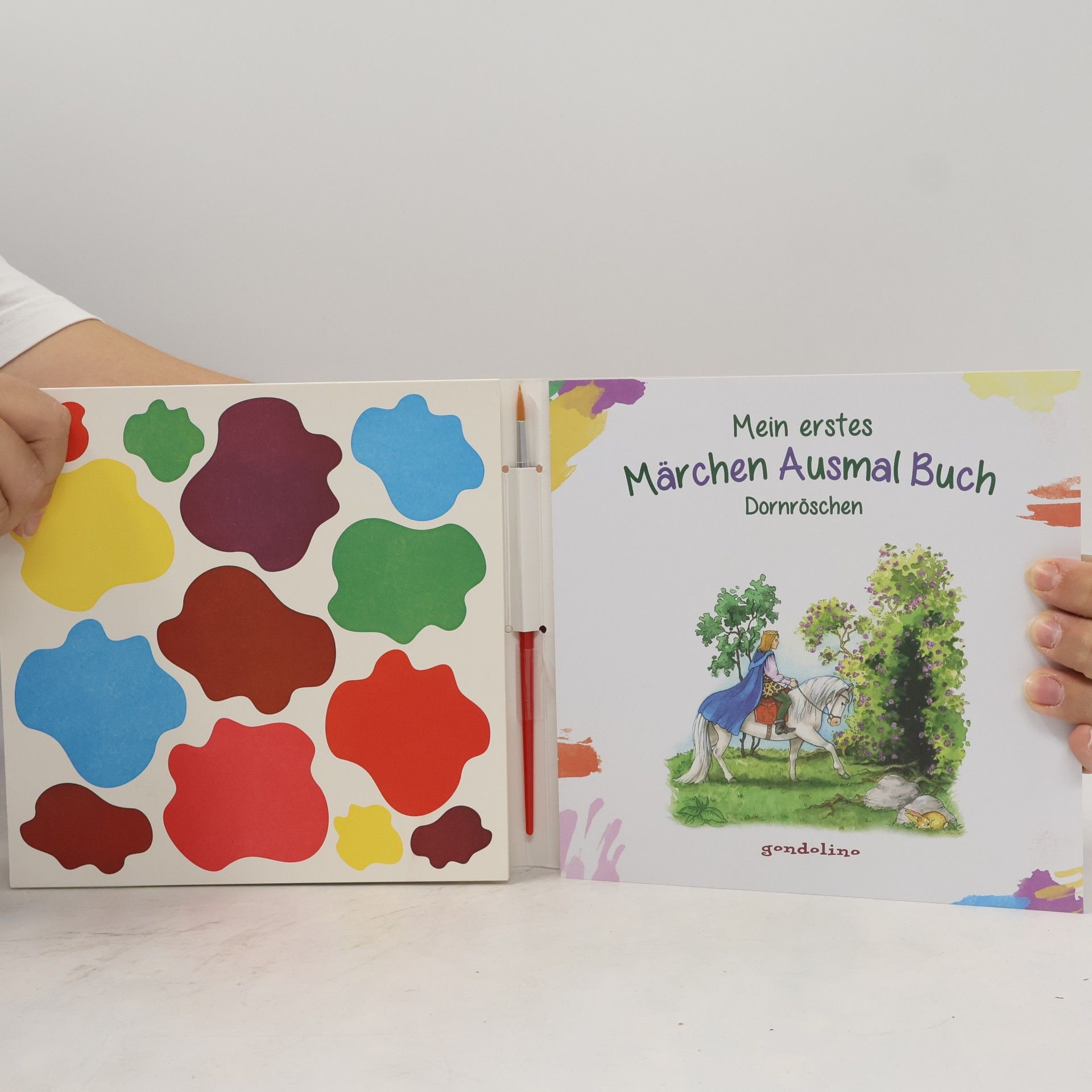 Marina Krämer Mein erstes Märchen Ausmal Buch - Dornröschen