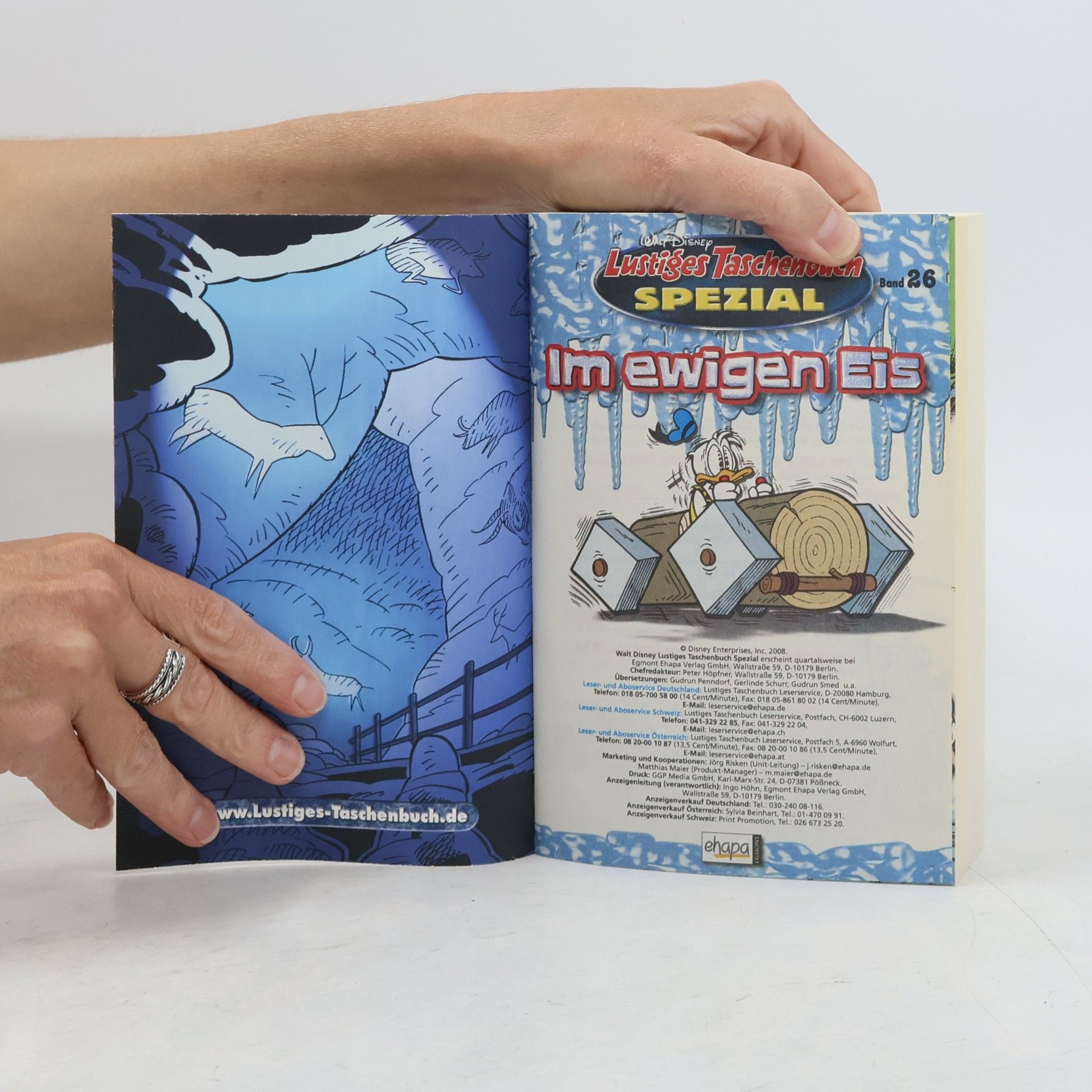 Walt Disney Lustiges Taschenbuch Spezial 26. Im ewigen Eis