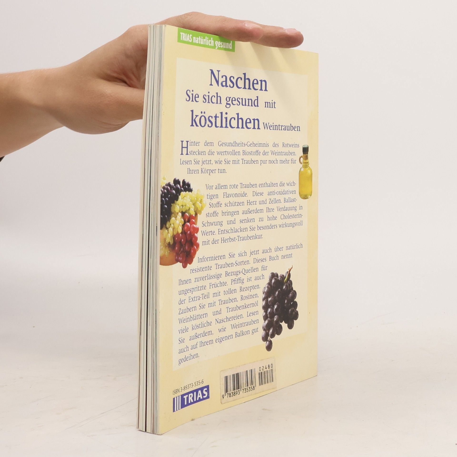 Sylvia Winnewisser Gesund und vital durch Weintrauben