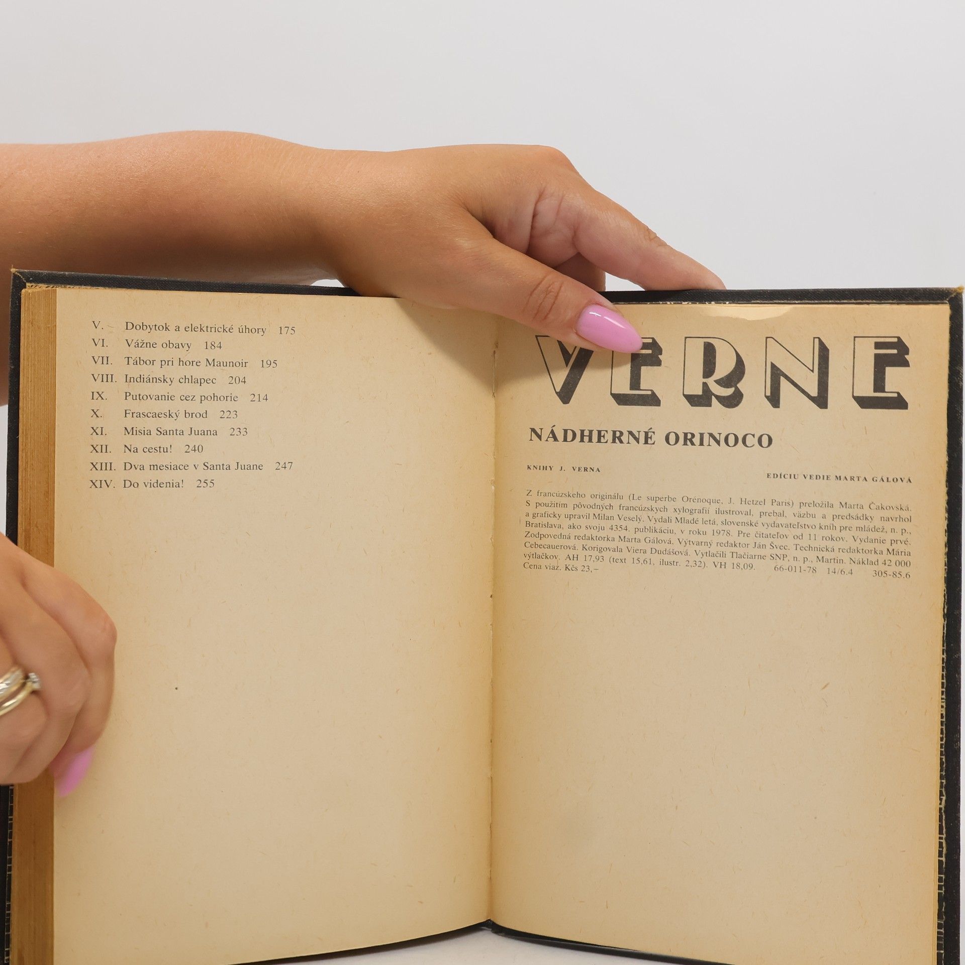 Jules Verne Nádherné Orinoco