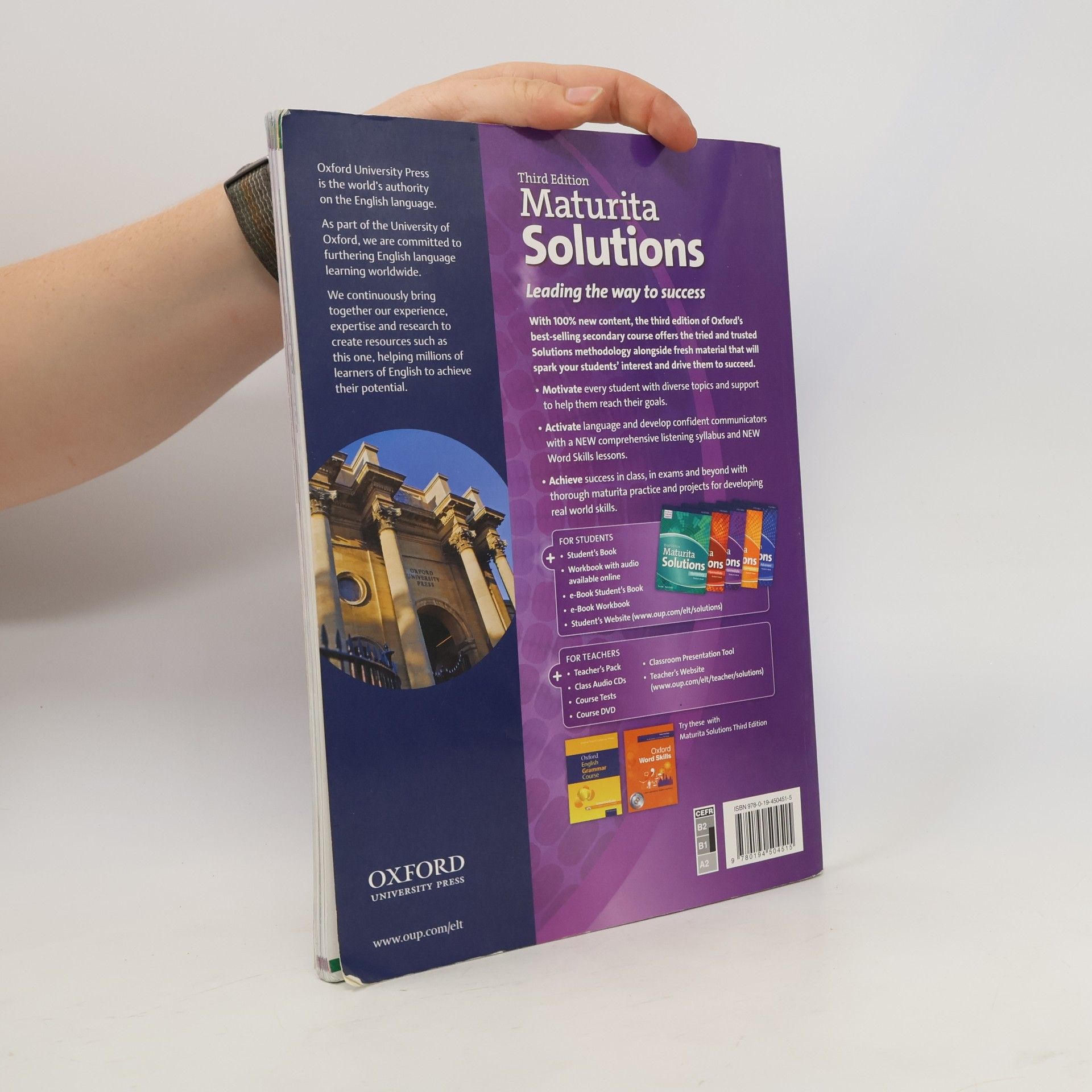 Paul A. Davies Maturita solutions : third edition. Intermediate. Student's book